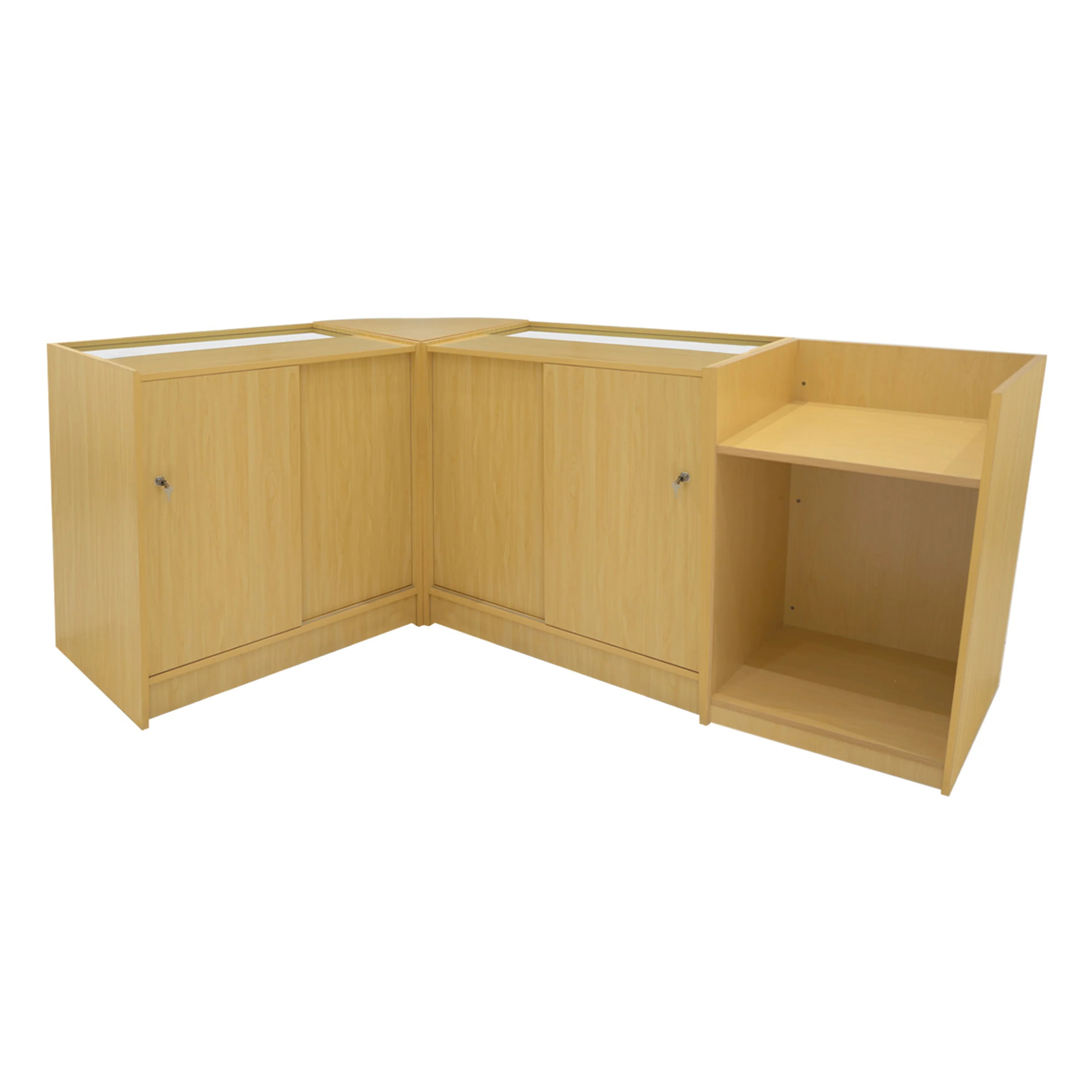 Astro LED Shop Counter Set LM60, TB60 & 2 x K900 - Maple
