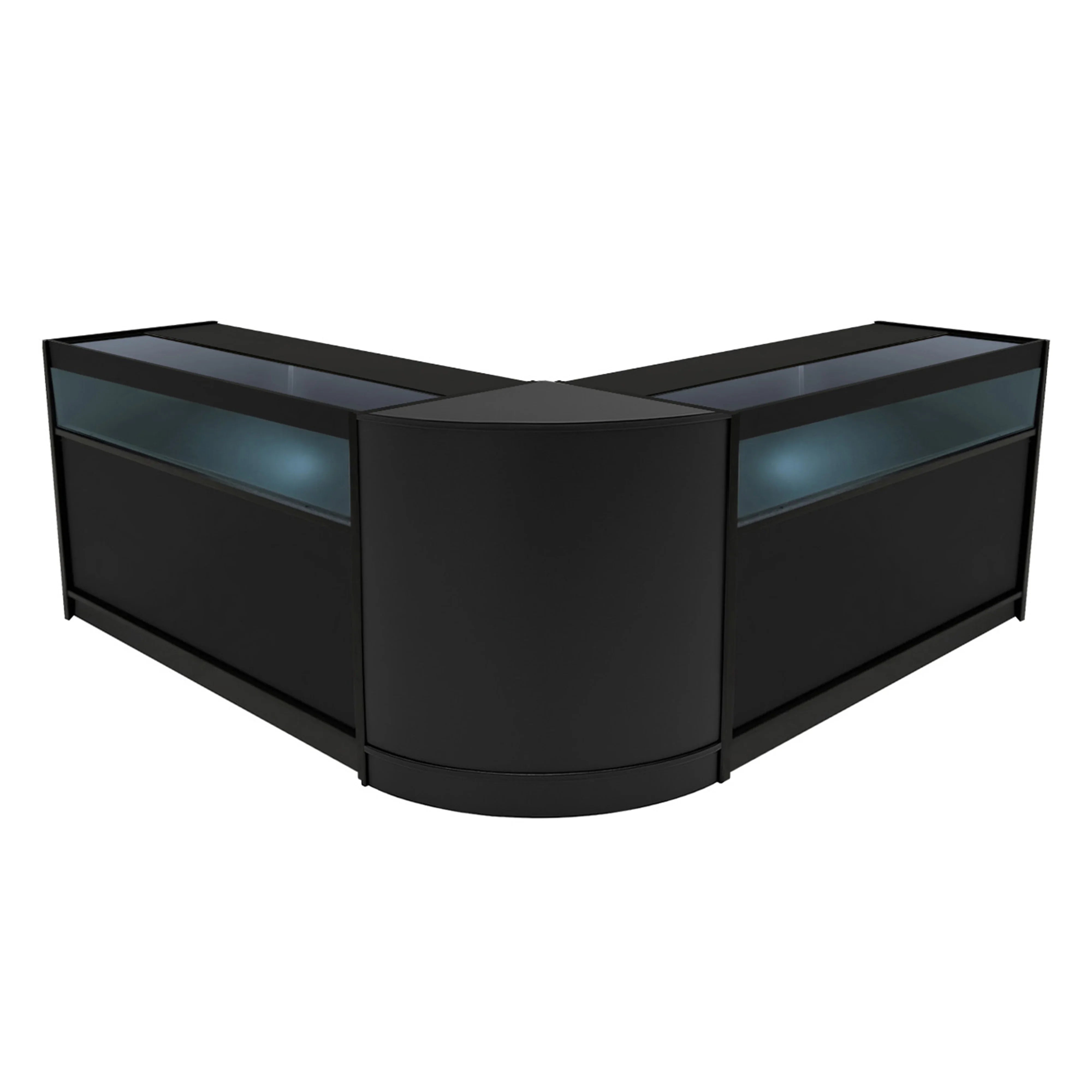 Iris LED Shop Counter Set CM60 & 2 x B1500 - Black