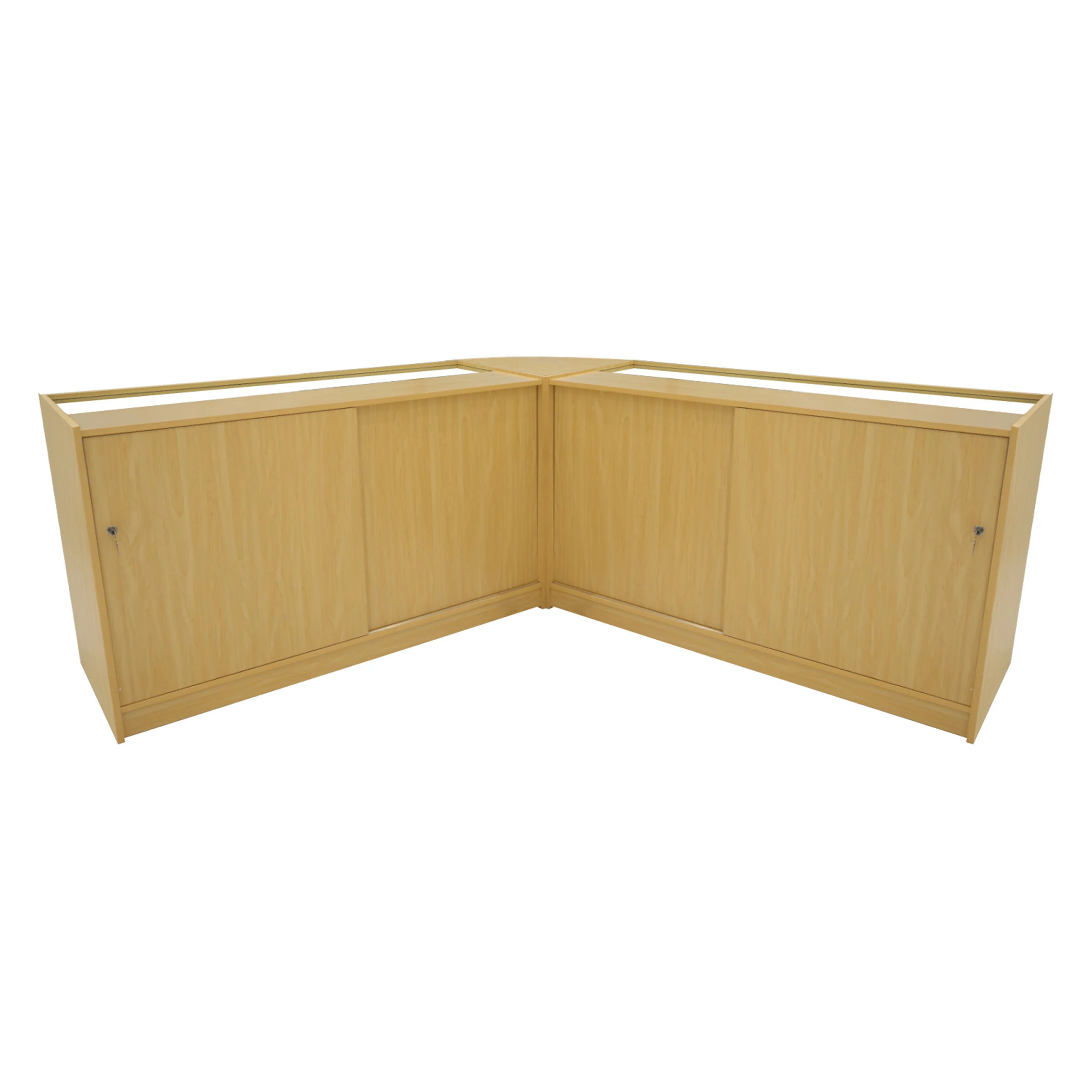 Iris LED Shop Counter Set CM60 & 2 x B1500 - Maple