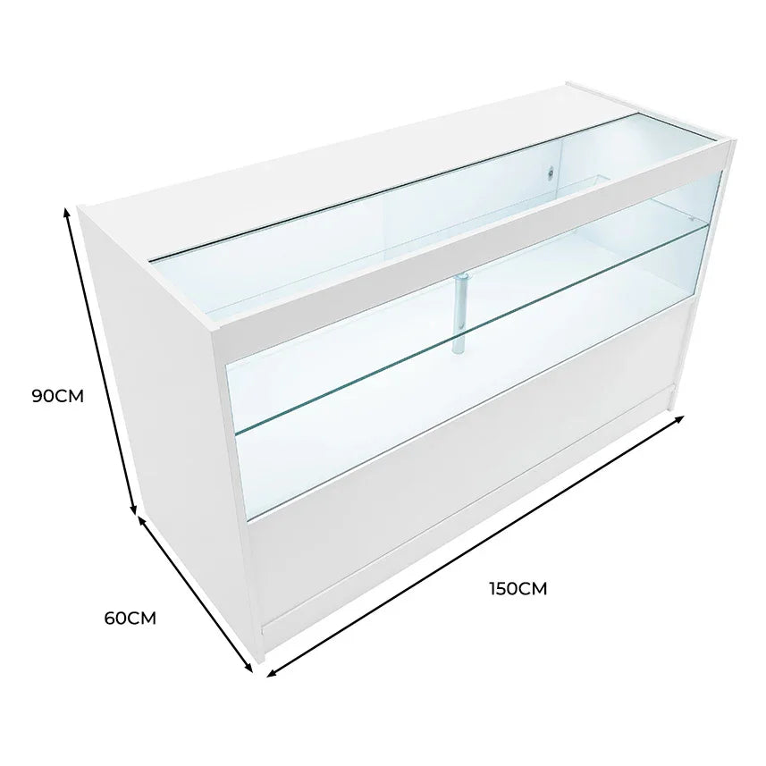 LED Retail Shop Counter C1500 - White