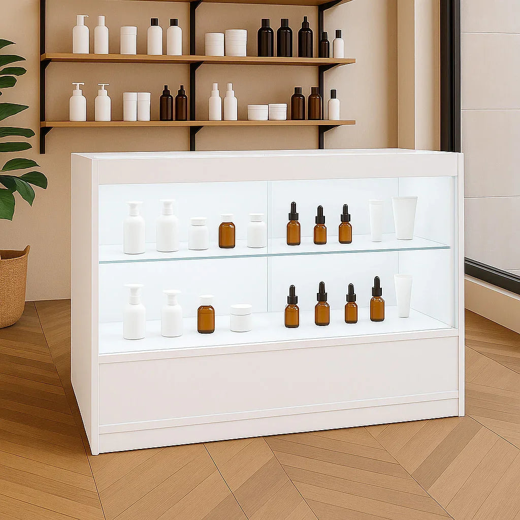 LED Retail Shop Counter C1200 - White
