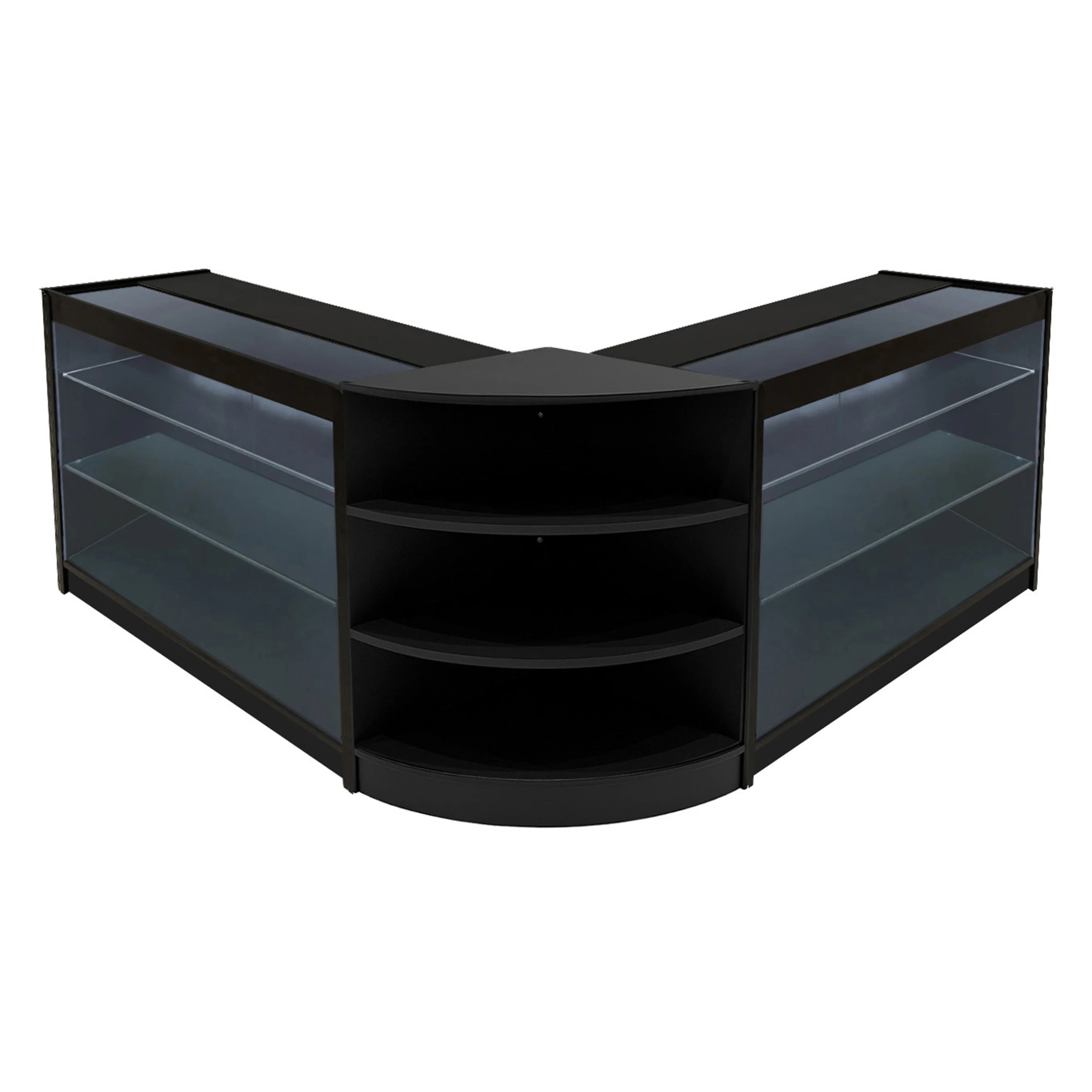Apollo LED Shop Counter Set LM60 & 2 x K1200 - Black
