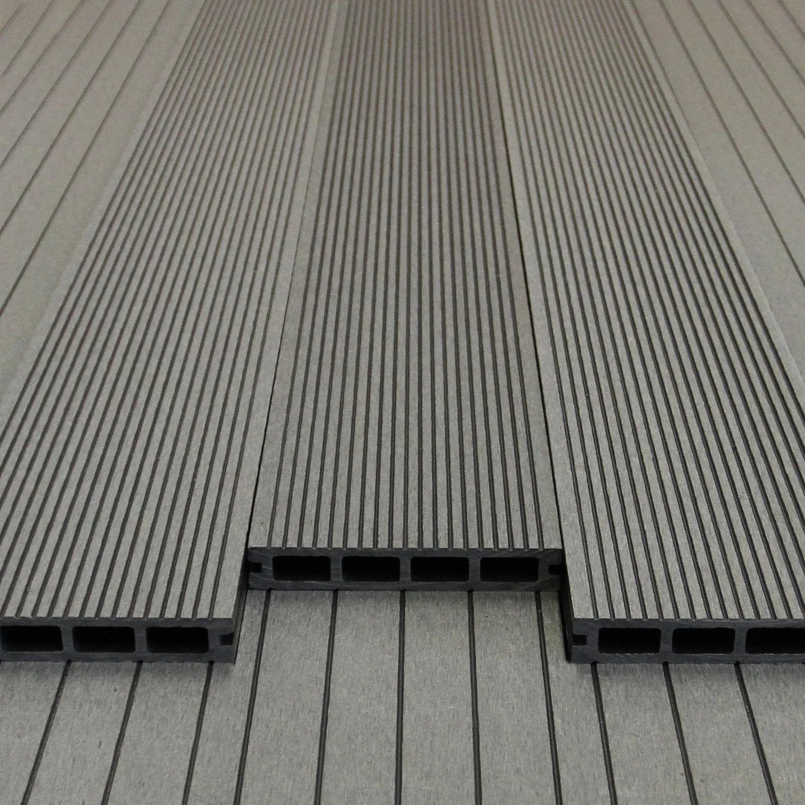 Composite Decking Boards x 7 – Castle Grey