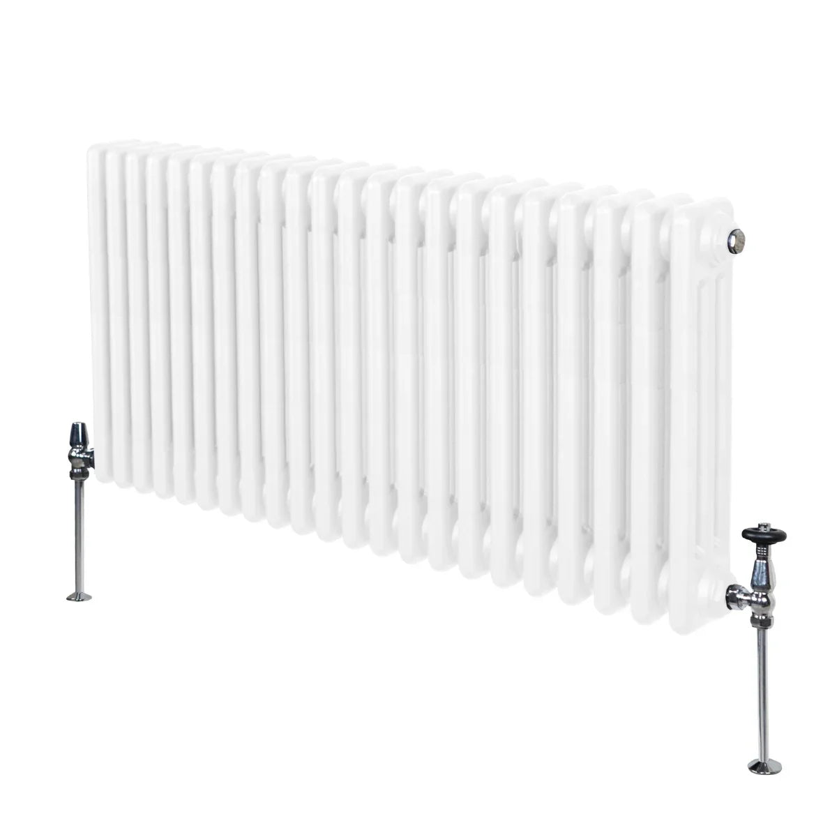 Traditional 3 Column Radiator - 600 x 1012mm - White
