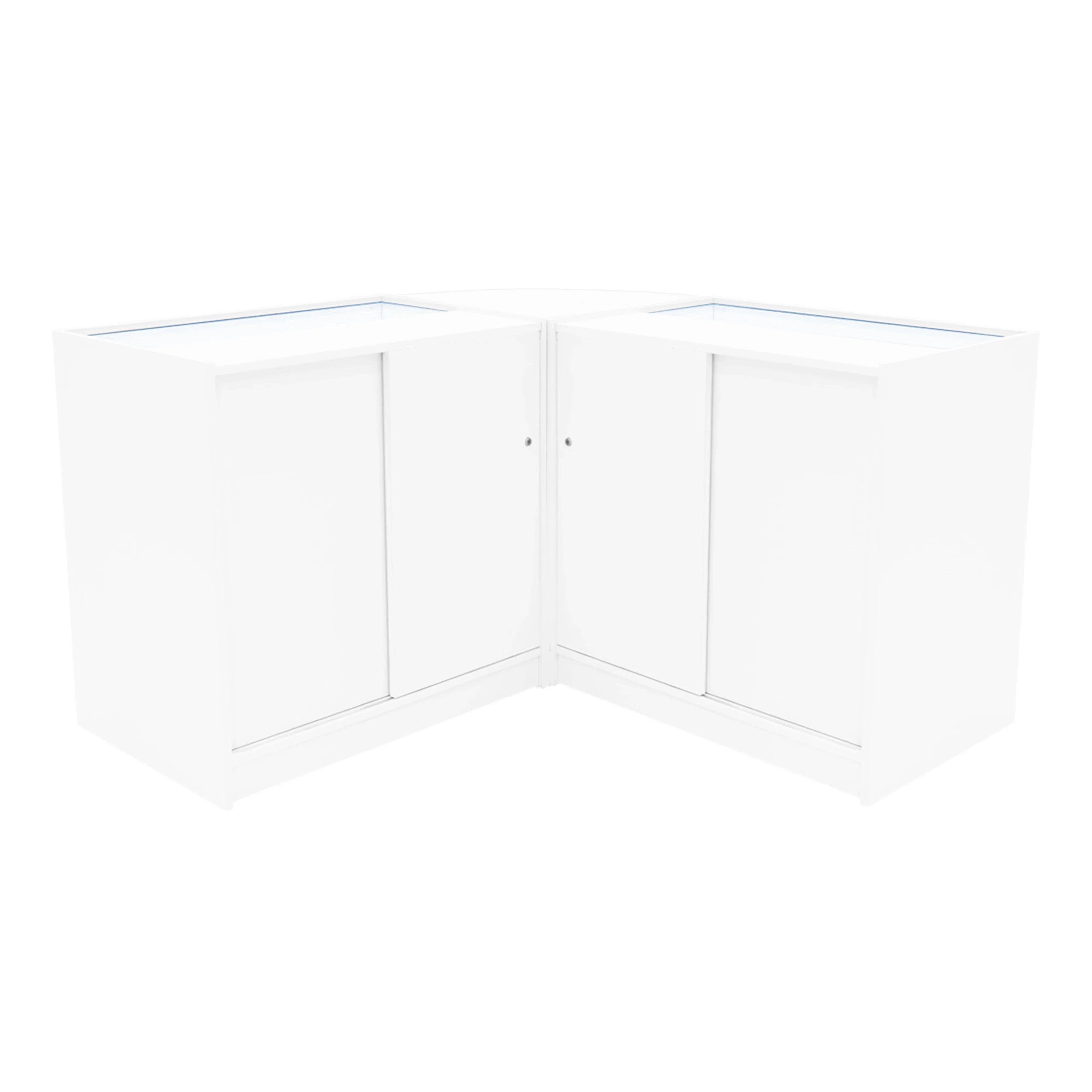 Selene LED Shop Counter Set CM60 & 2 x C900 - White