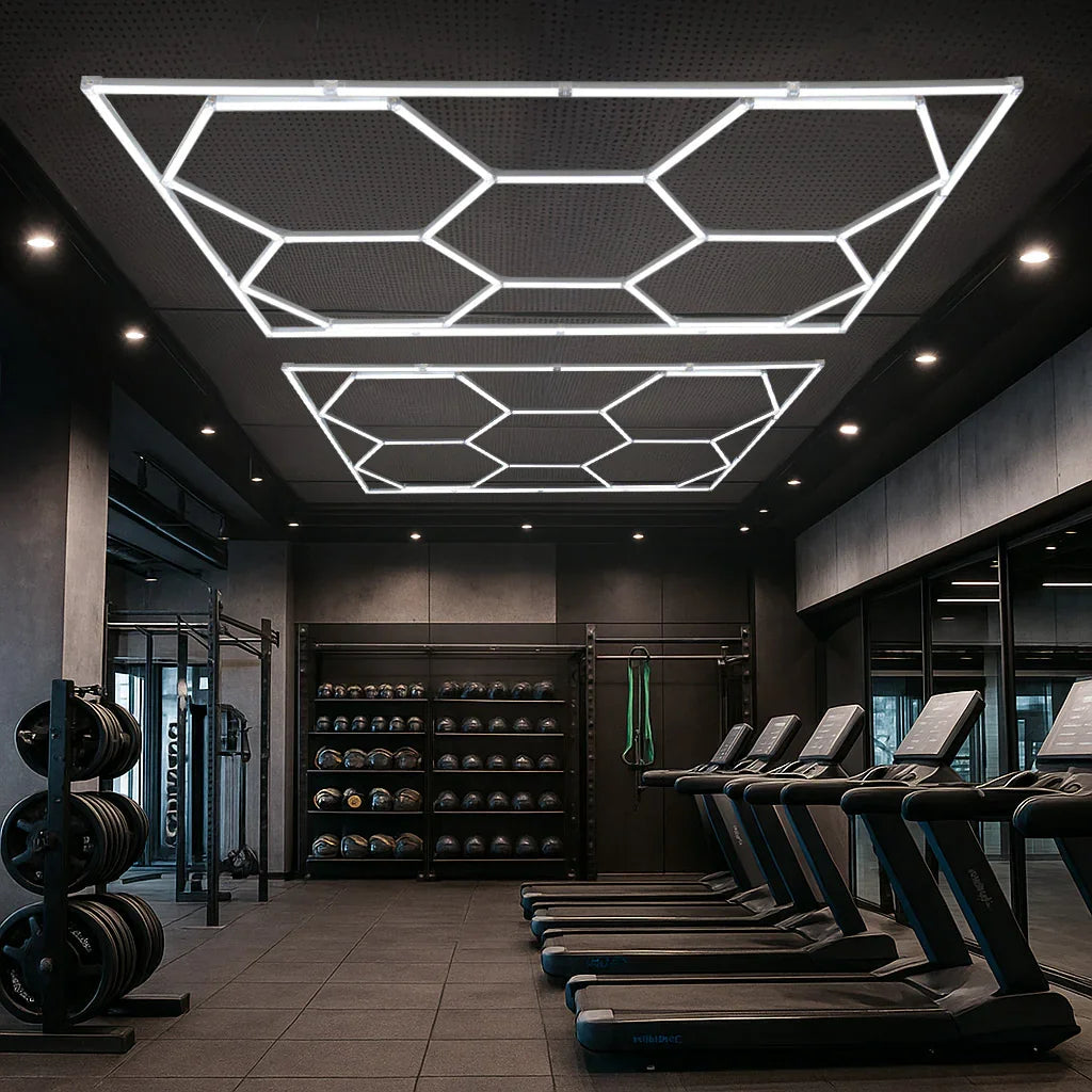 Hexagon LED Lighting x 10 Panels