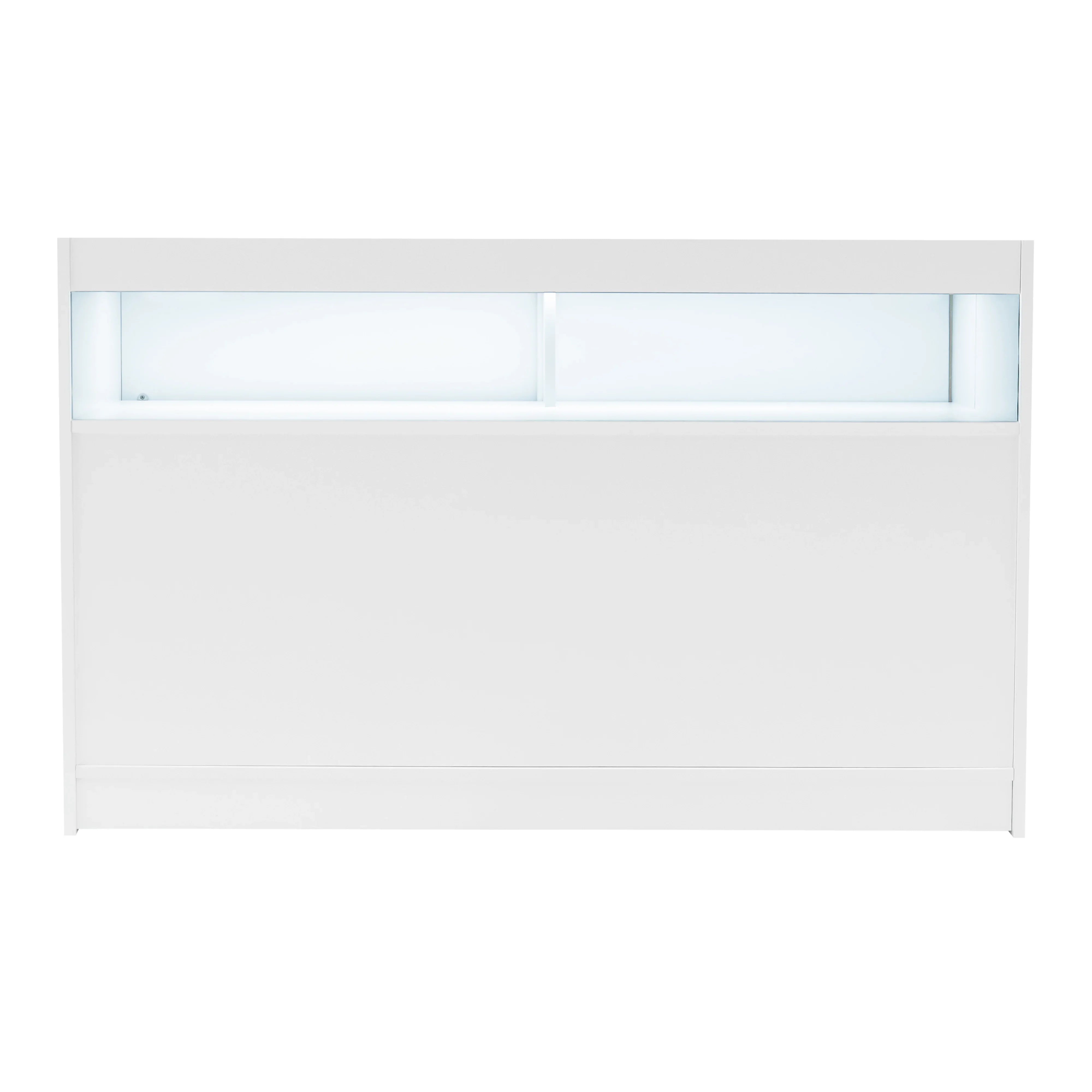 Iris LED Shop Counter Set CM60 & 2 x B1500 - White