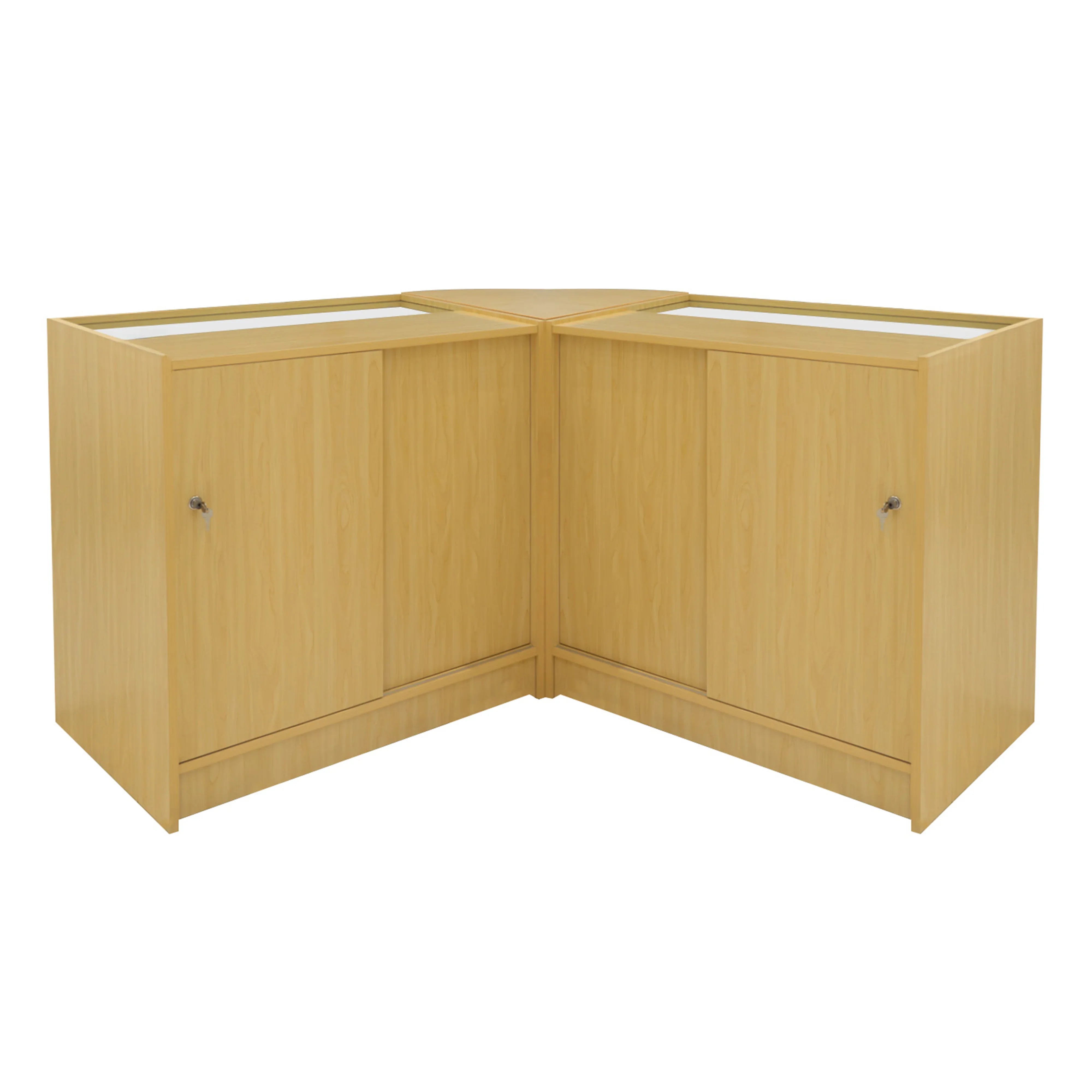 Iris LED Shop Counter Set CM60 & 2 x B900 - Maple