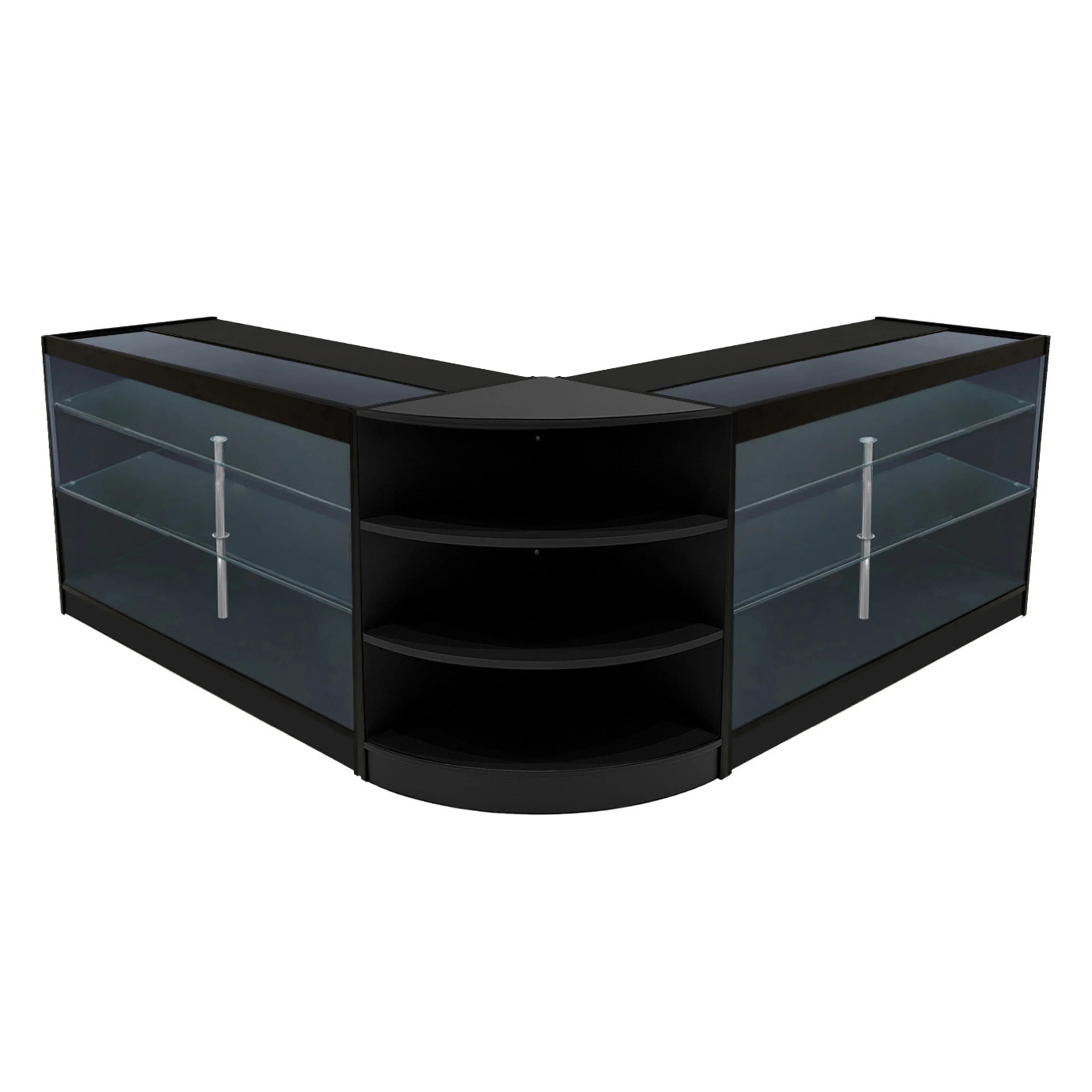 Apollo LED Shop Counter Set LM60 & 2 x K1500 - Black