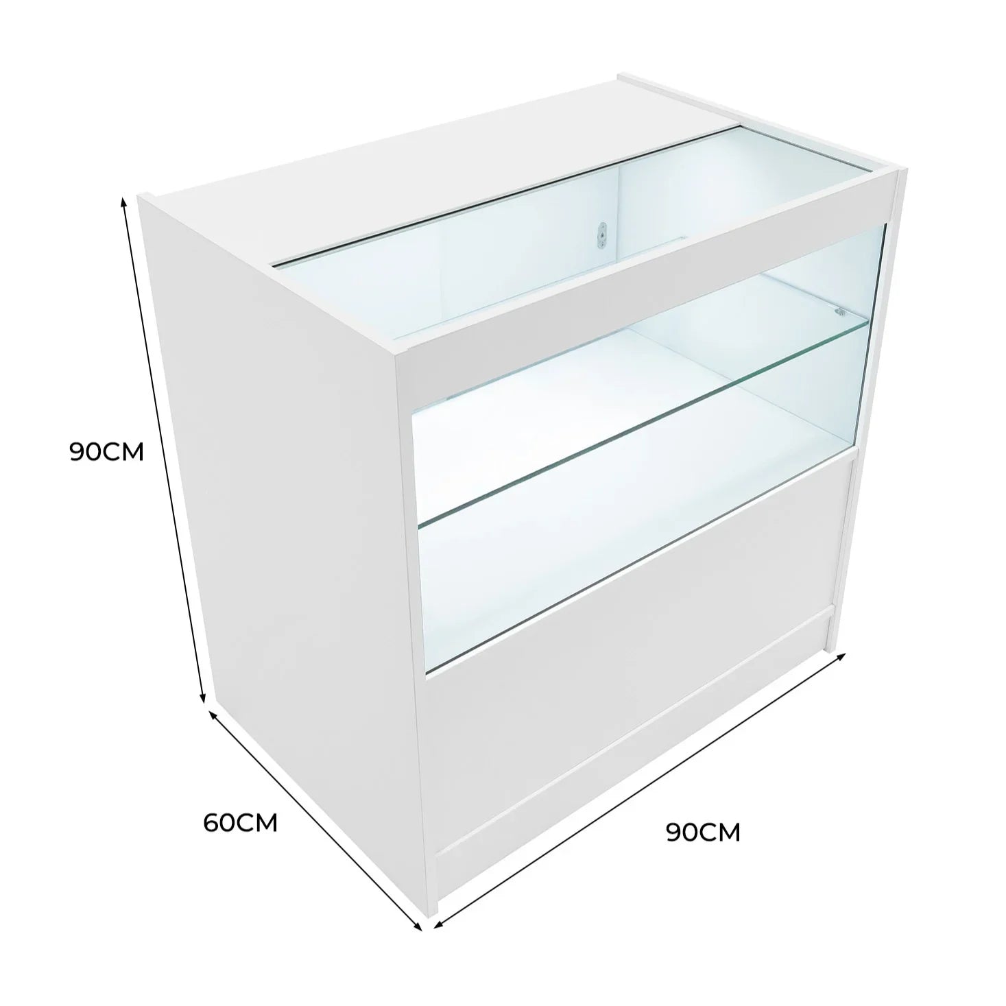LED Retail Shop Counter C900 - White