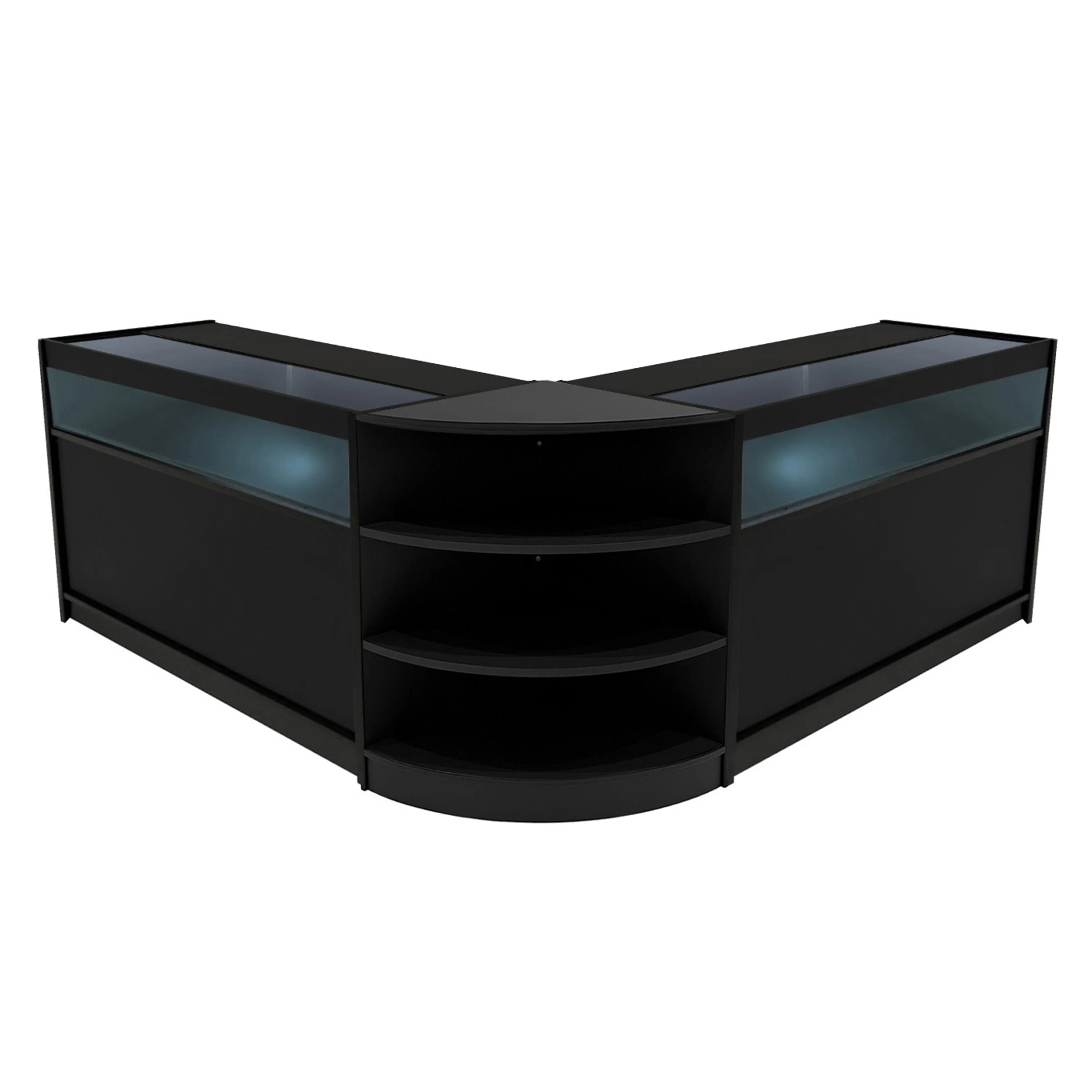 Theseus LED Shop Counter Set LM60 & 2 x B1500 - Black