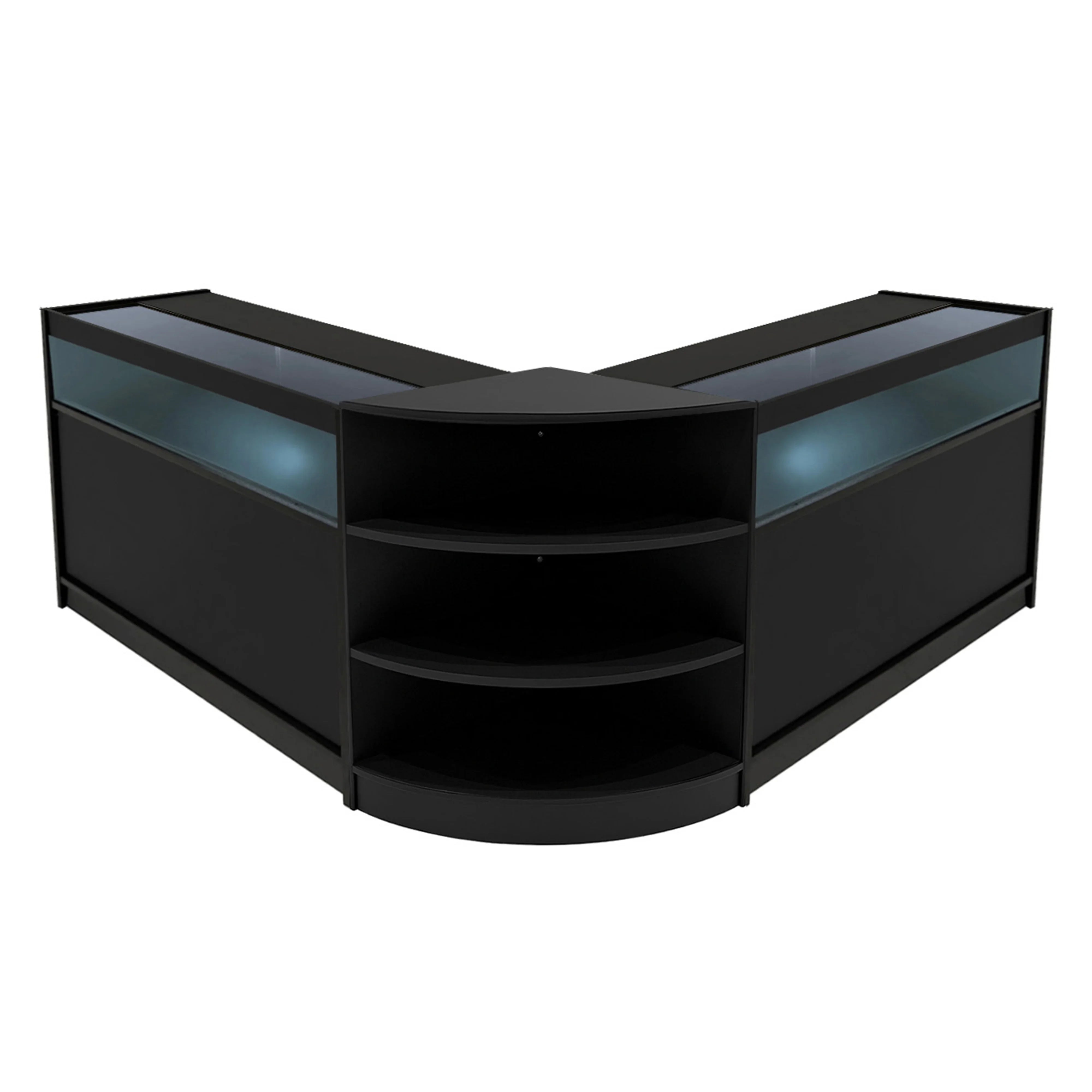 Theseus LED Shop Counter Set LM60 & 2 x B1200 - Black