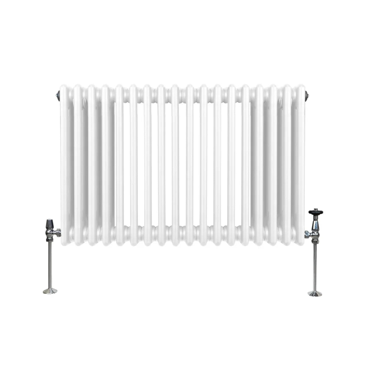 Traditional 3 Column Radiator - 600 x 832mm - White