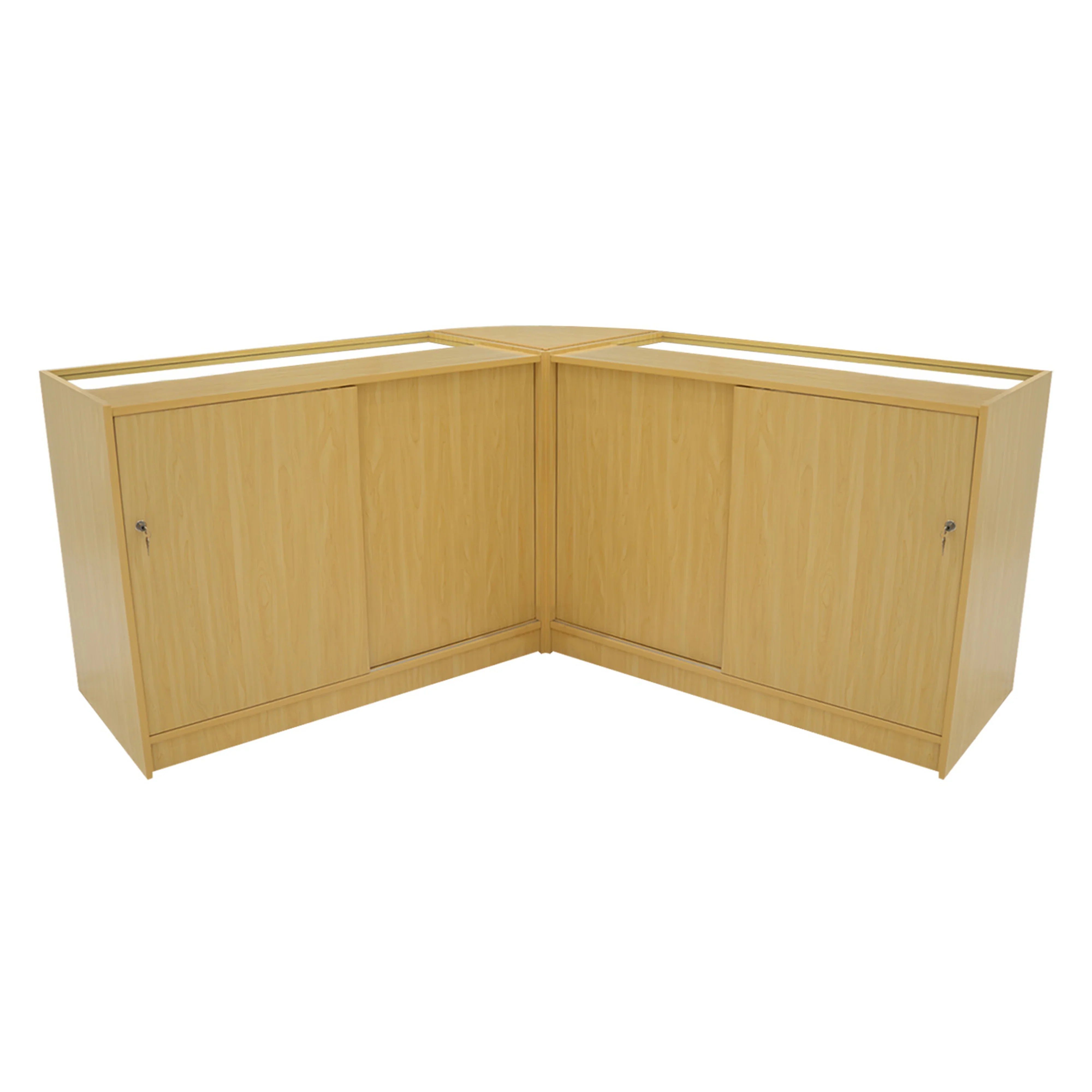 Helios LED Shop Counter Set CM60 & 2 x K1200 - Maple