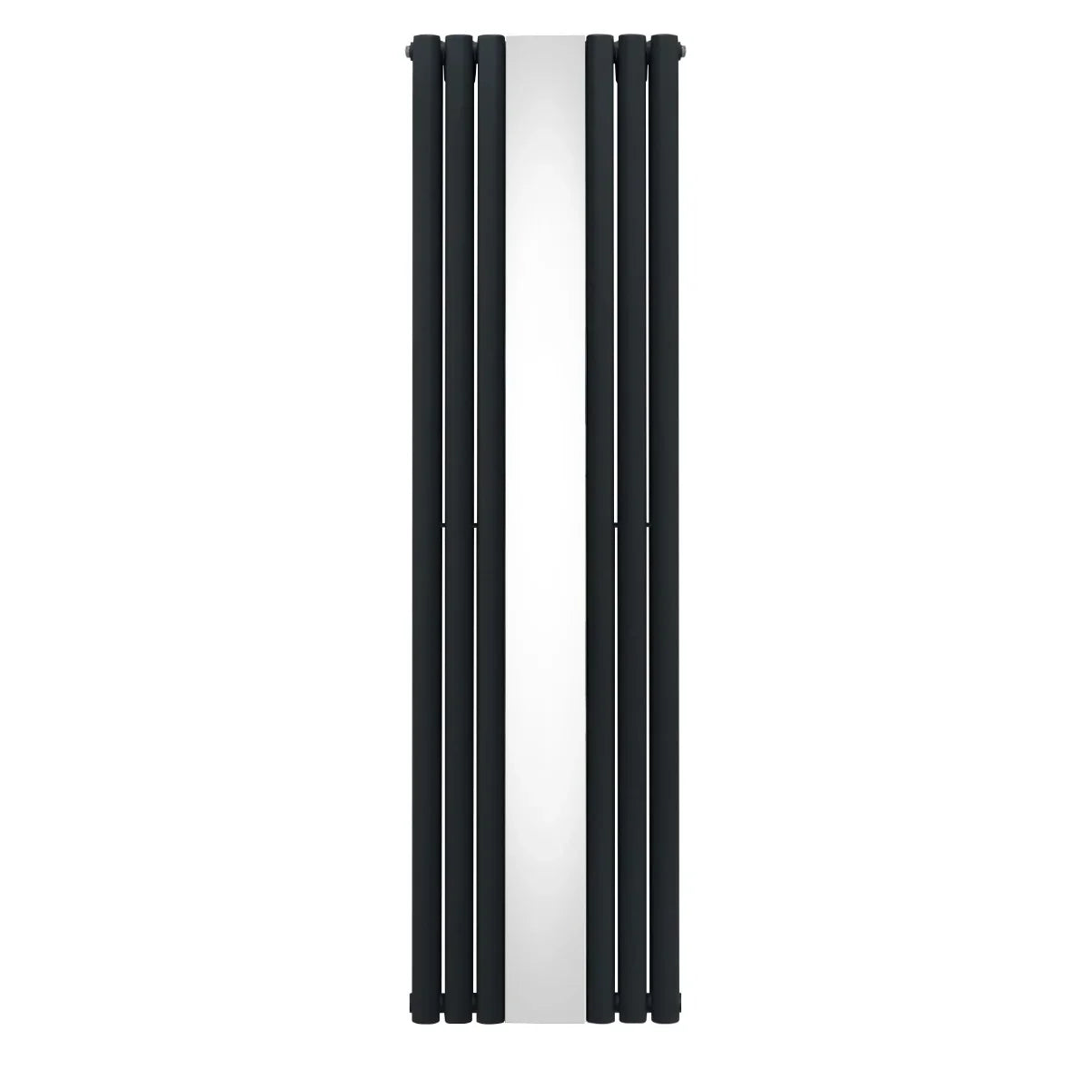 Oval Mirror Radiator - 1800mm x 500mm - Anthracite Grey