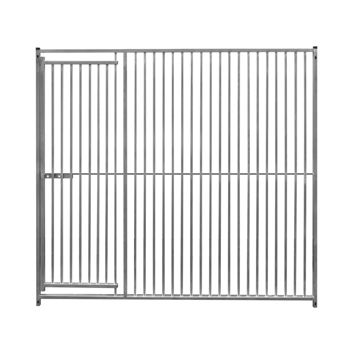 2m Dog Run Panel With Door – 5cm Bar Spacing