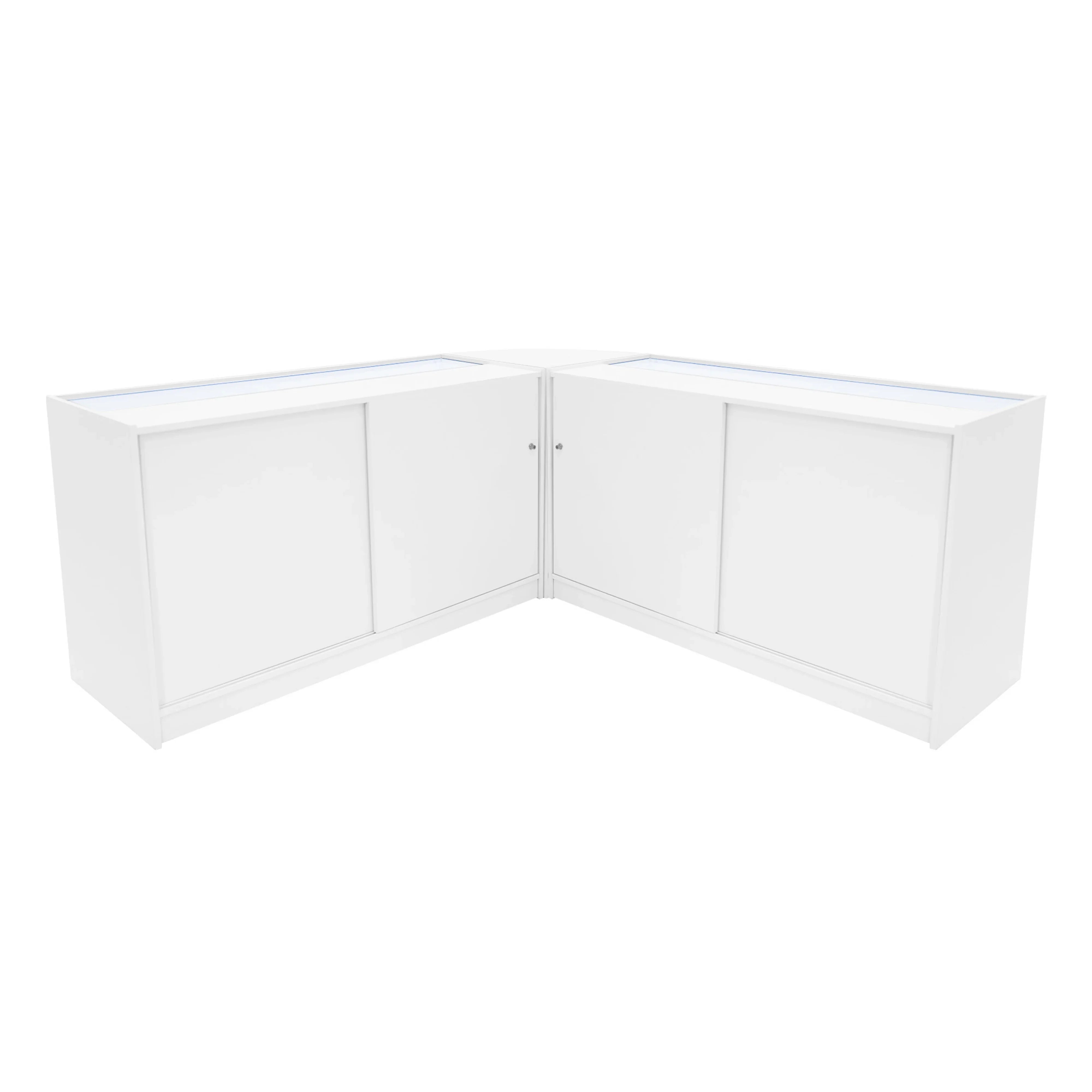 Selene LED Shop Counter Set CM60 & 2 x C1500 - White