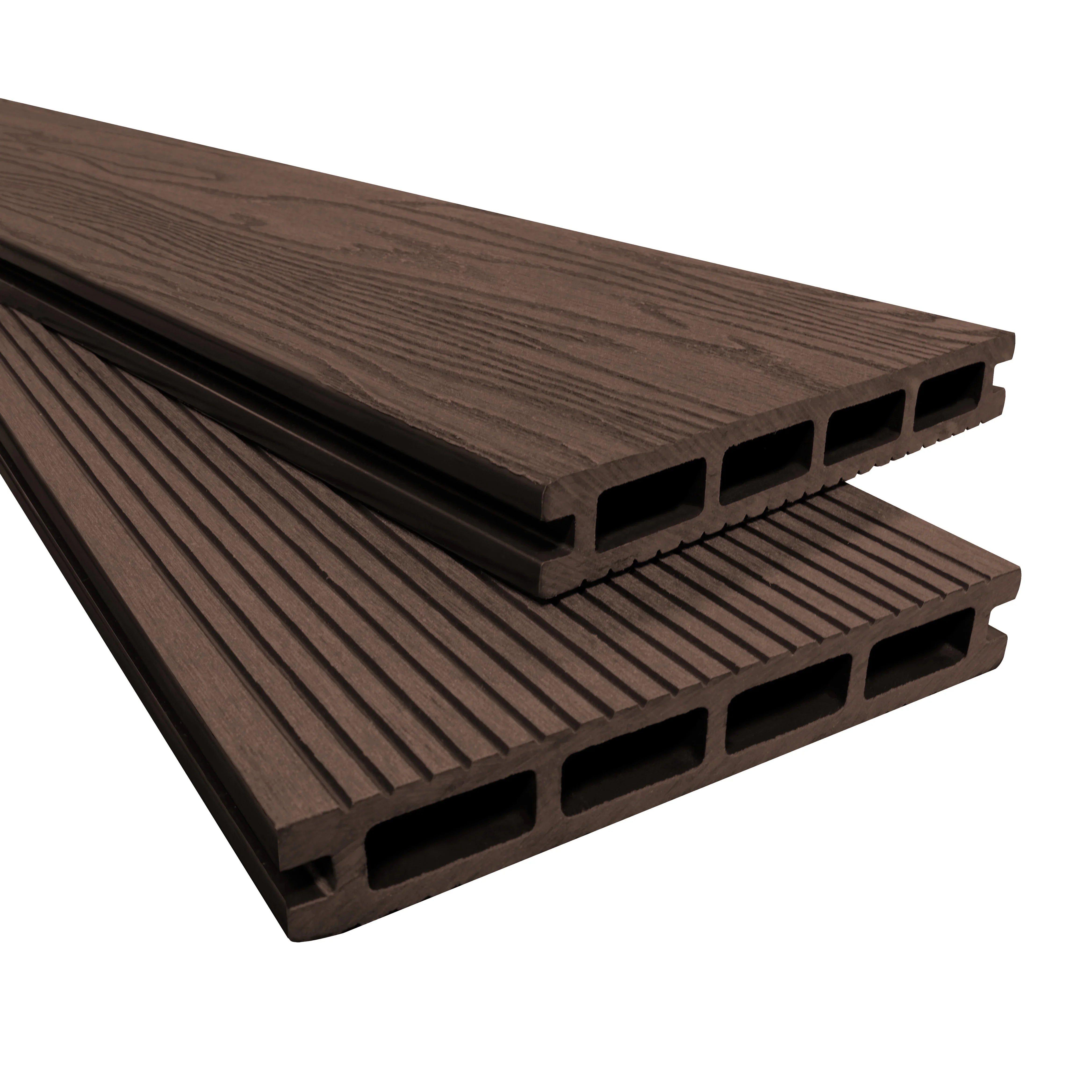 Composite Decking Boards x 5 – Brown
