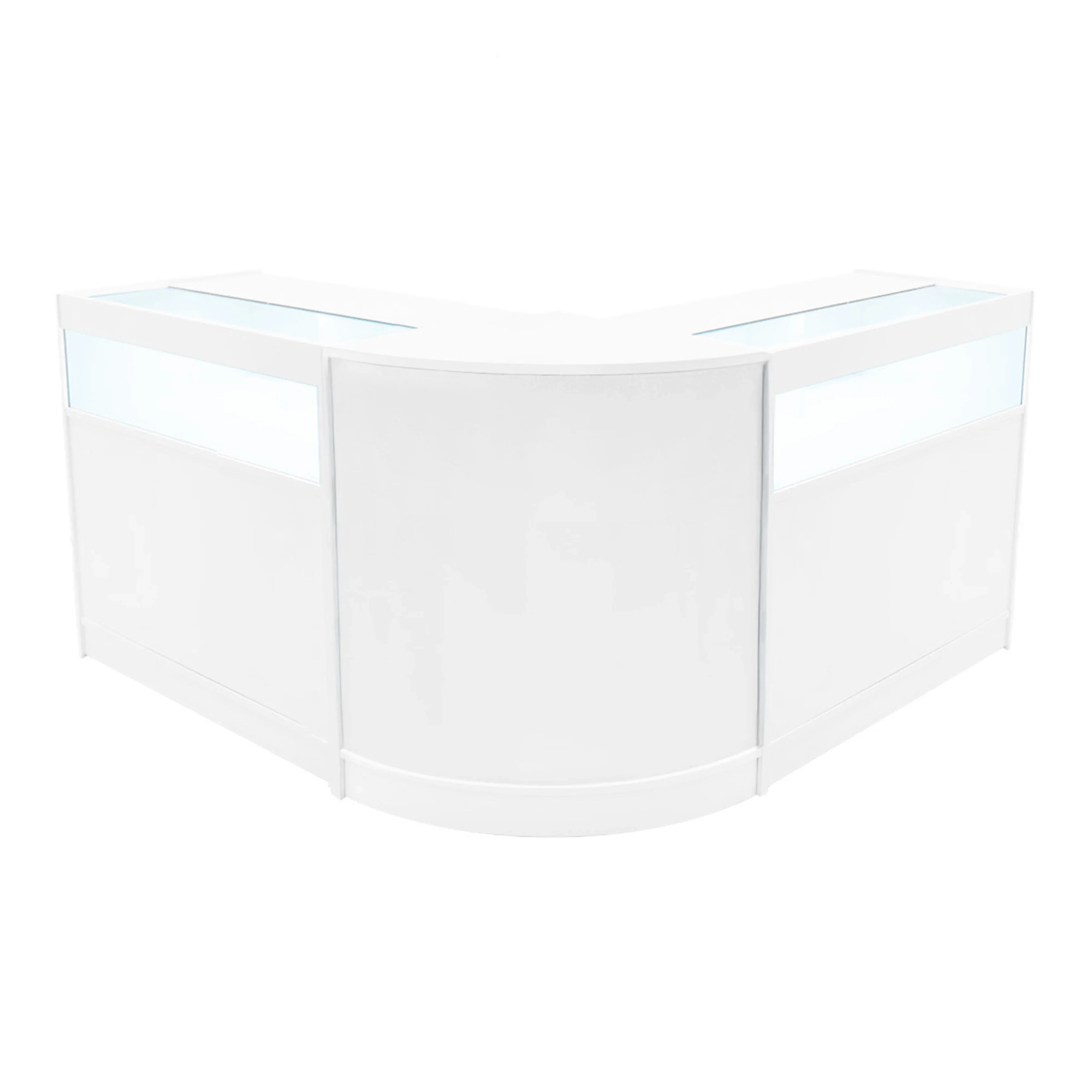 Iris LED Shop Counter Set CM60 & 2 x B900 - White