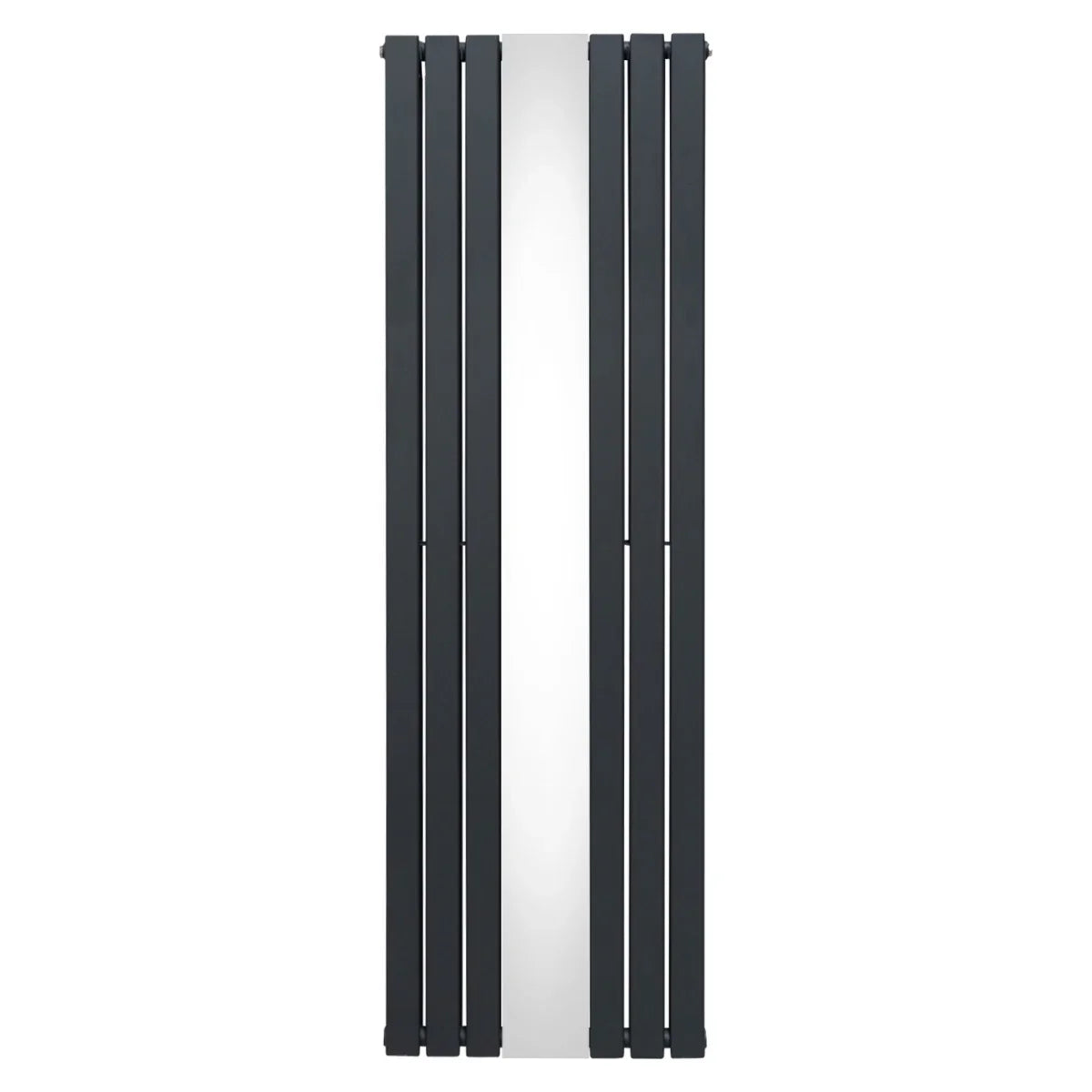 Flat Mirror Radiator - 1800mm x 565mm - Anthracite Grey