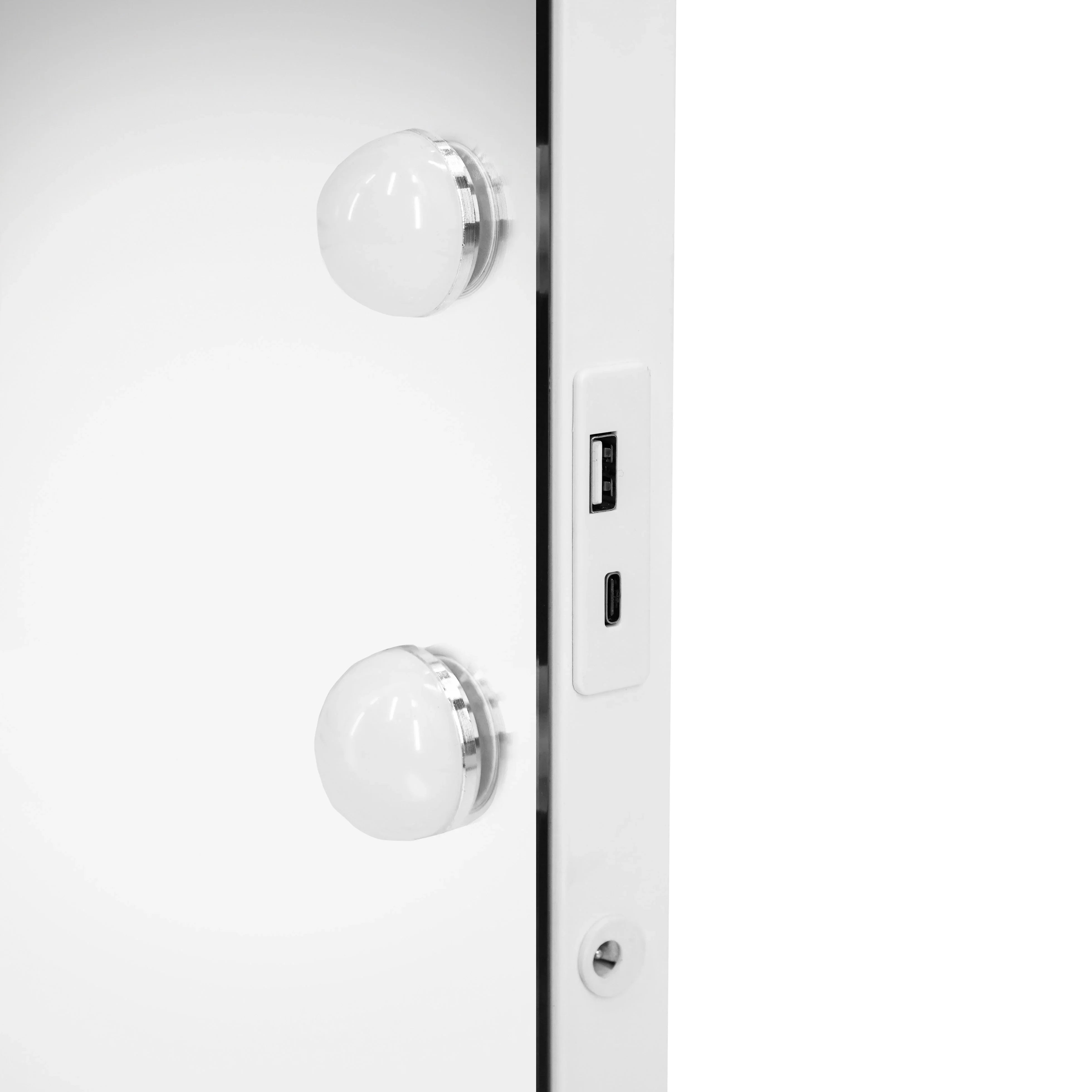 LED Bluetooth Mirror - 58 x 46cm