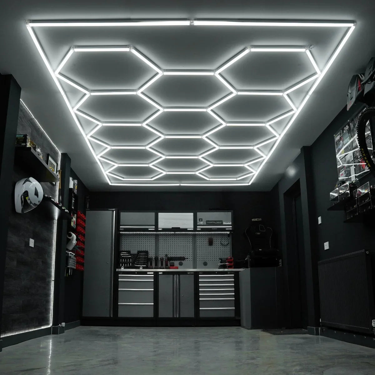 Hexagon LED Lighting x 14 Panels