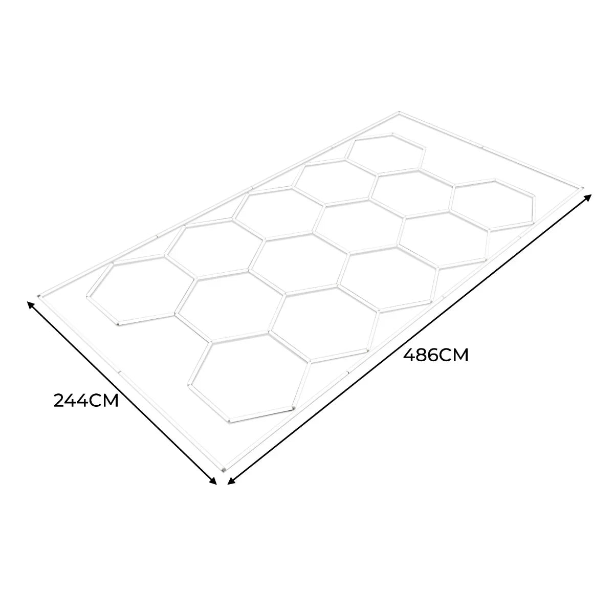 Hexagon LED Lighting x 14 Panels