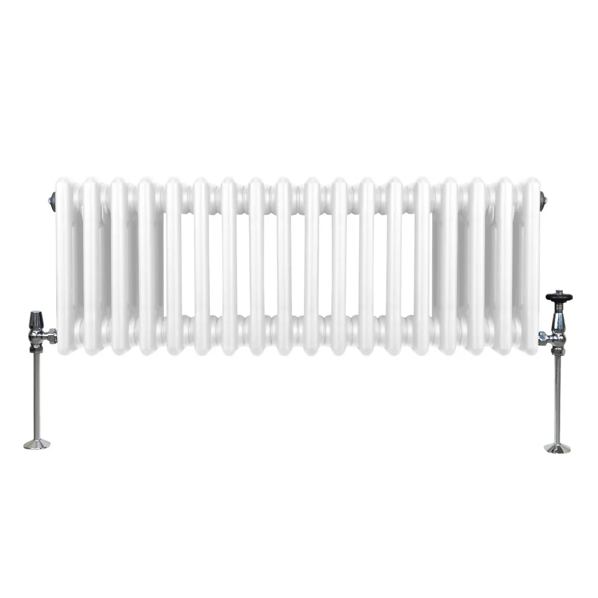 Traditional 3 Column Radiator - 300 x 832mm - White