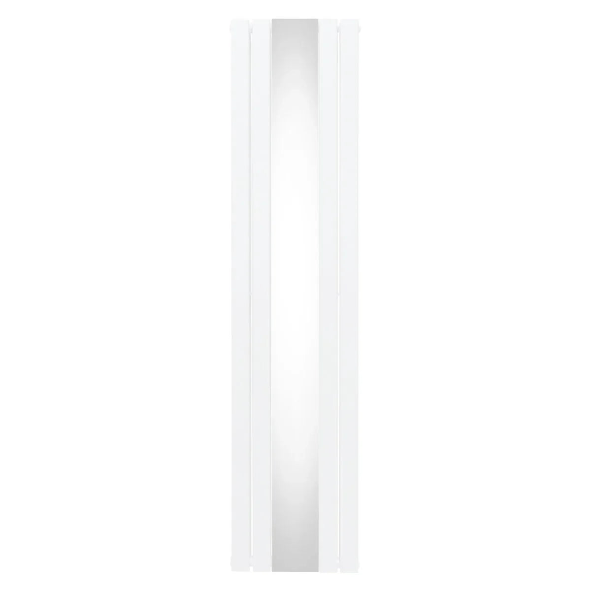 Flat Mirror Radiator - 1800mm x 425mm - White