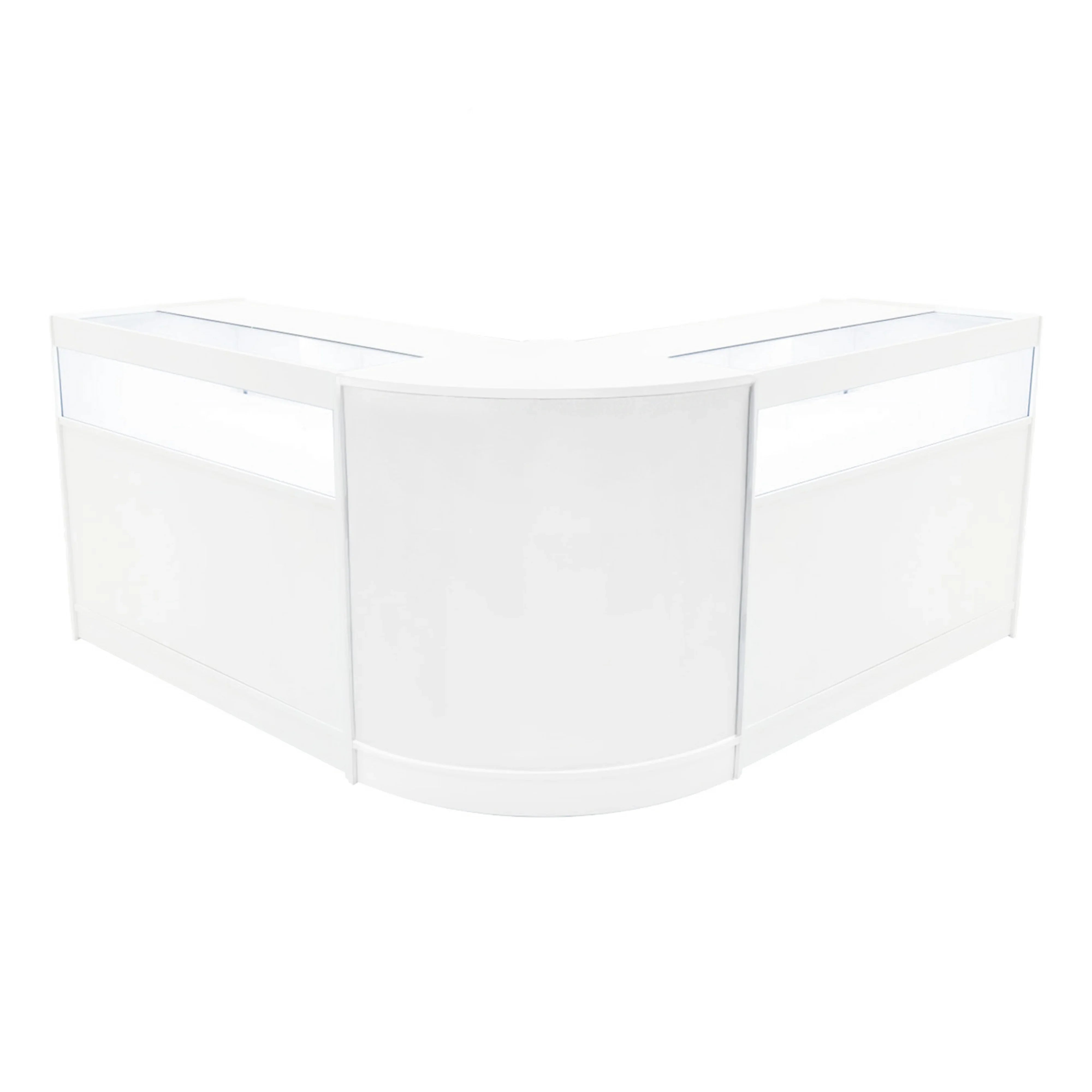 Iris LED Shop Counter Set CM60 & 2 x B1200 - White
