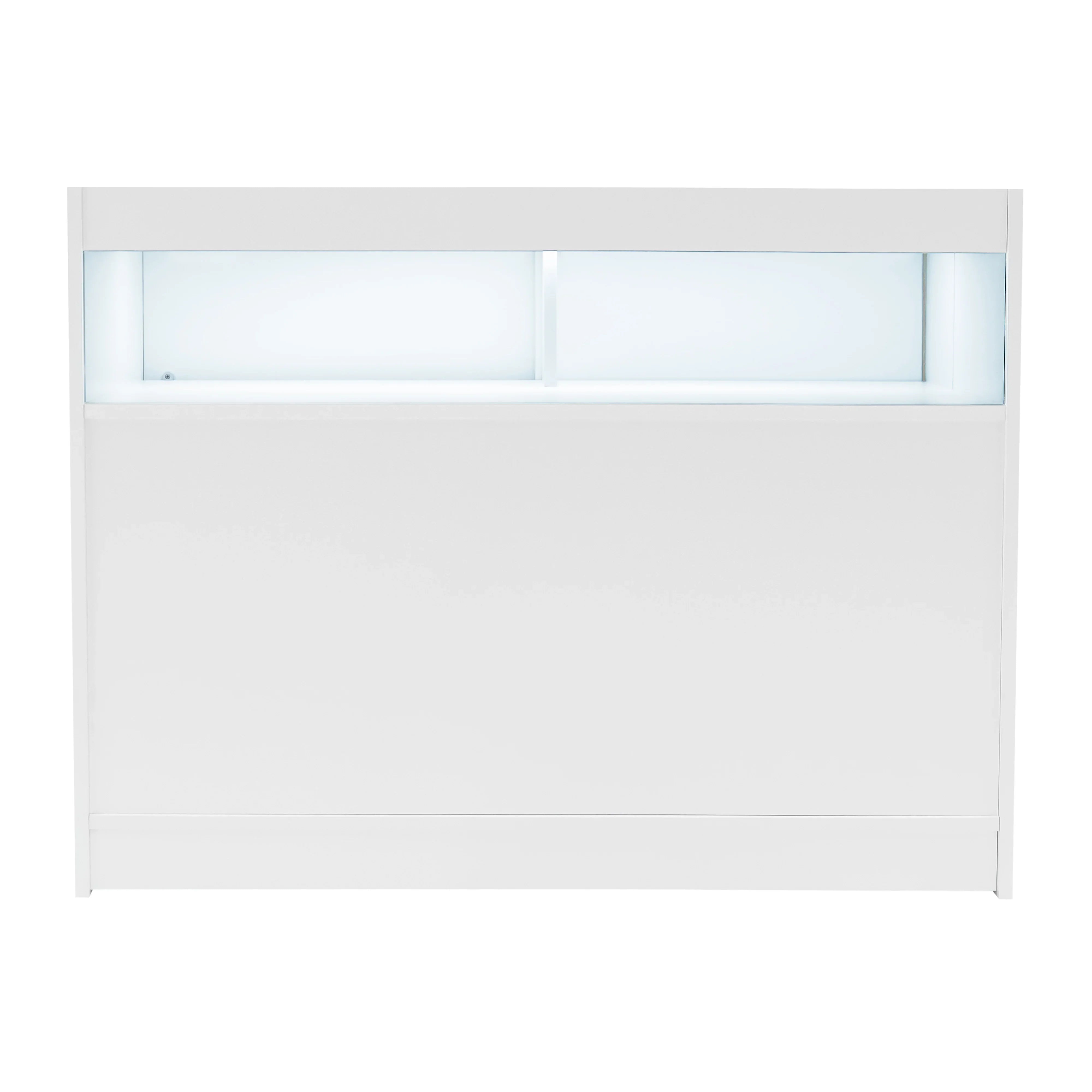 Iris LED Shop Counter Set CM60 & 2 x B1200 - White
