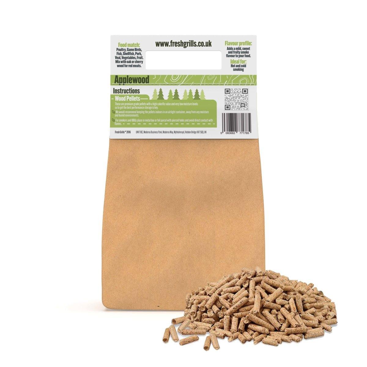 Fresh Grills Wood Pellets for BBQ Grill, Wood Fired Pizza Oven, Kamado and Outdoor Smokers