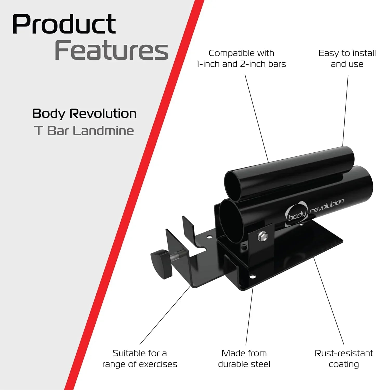 T-Bar Row Landmine Body Revolution