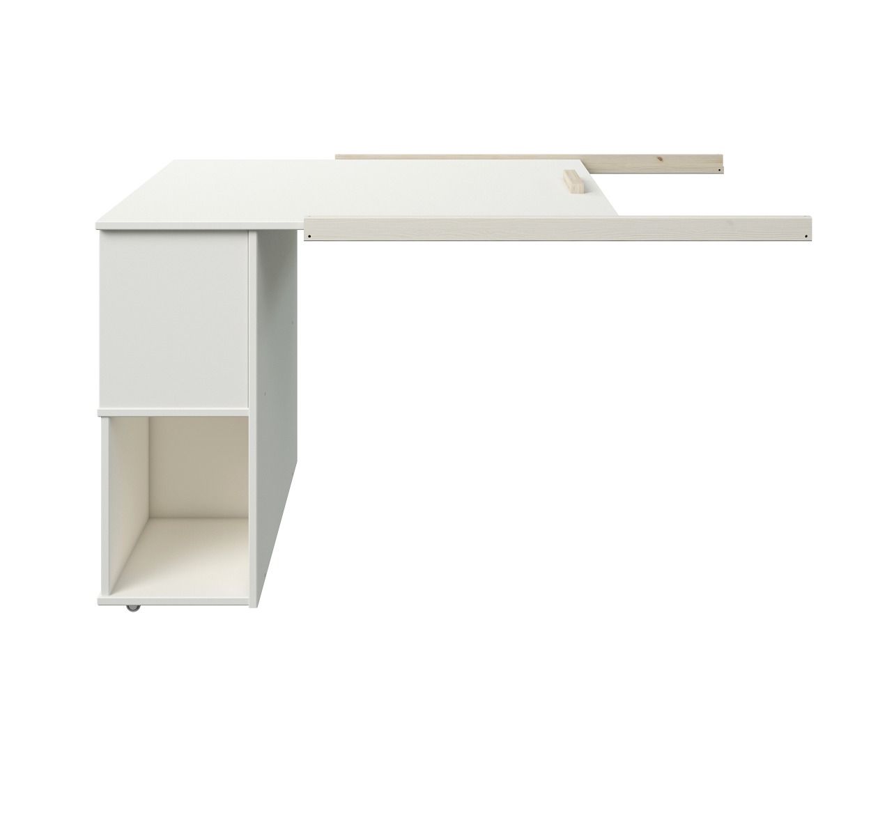 Noomi Nora Workstation Mid Sleeper Bed Solid Wood (FSC-Certified)