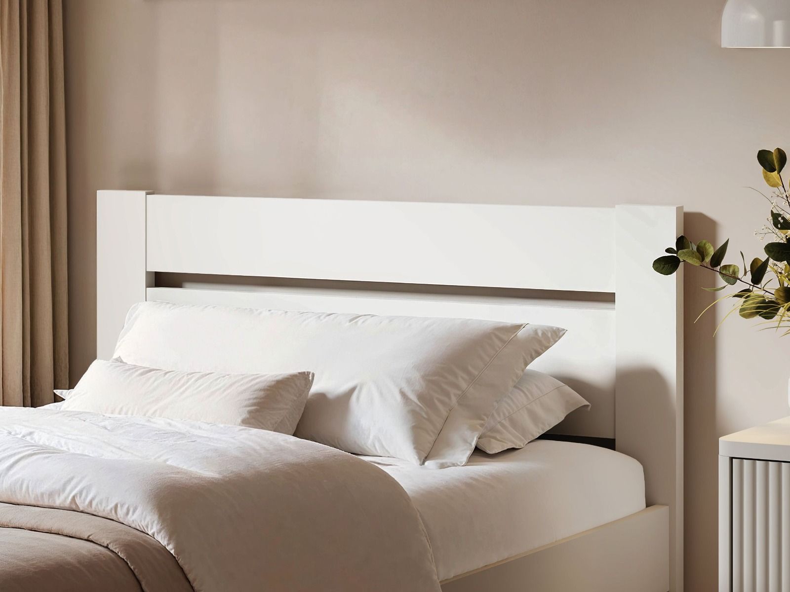 Noomi Pradis Single Storage Bed White (FSC-Certified)