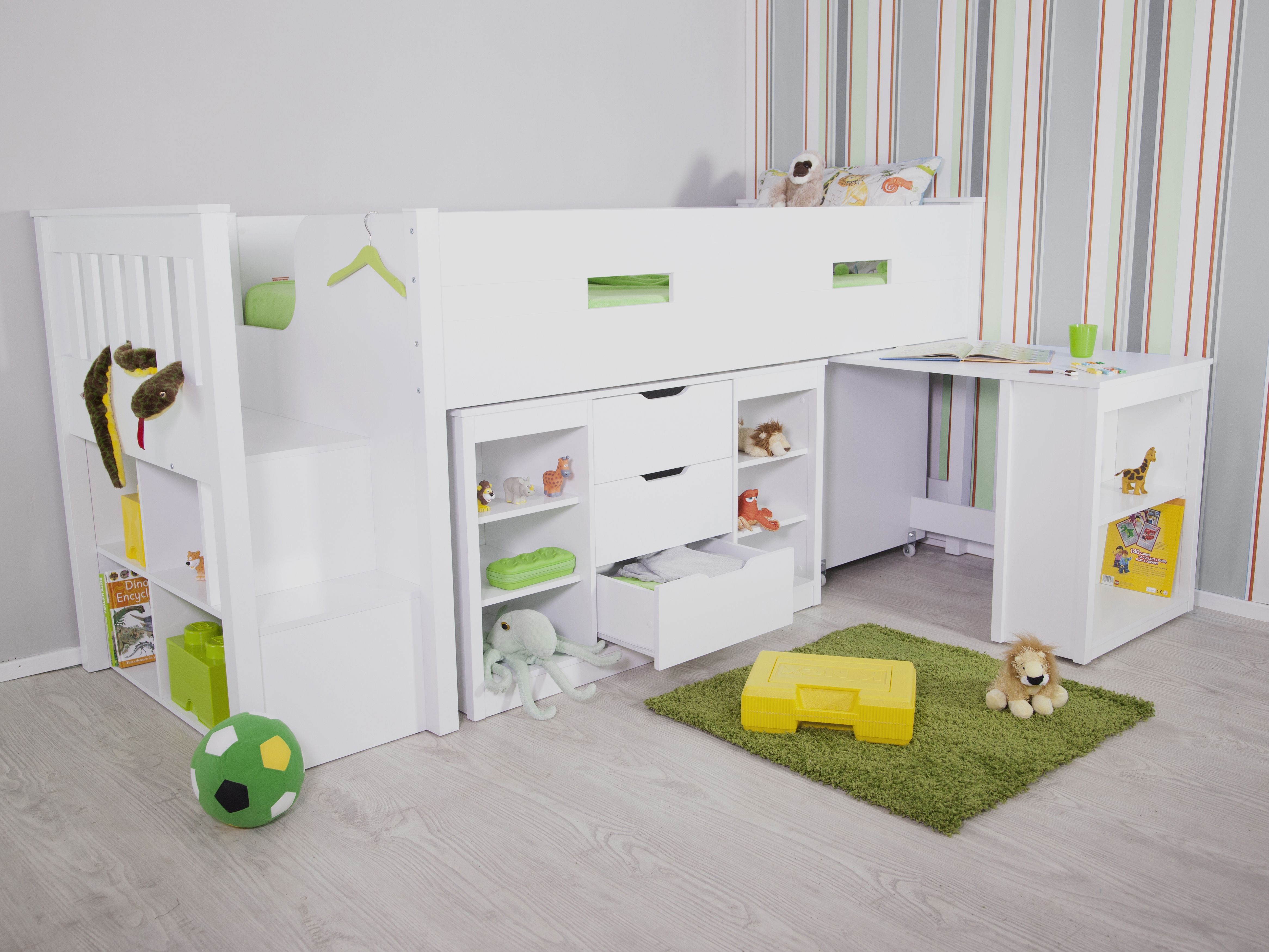Flair Charlie Staircase Mid Sleeper Storage Set