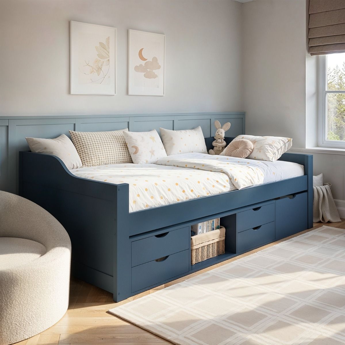 Flair Blair Low Sleeper Bed with Storage