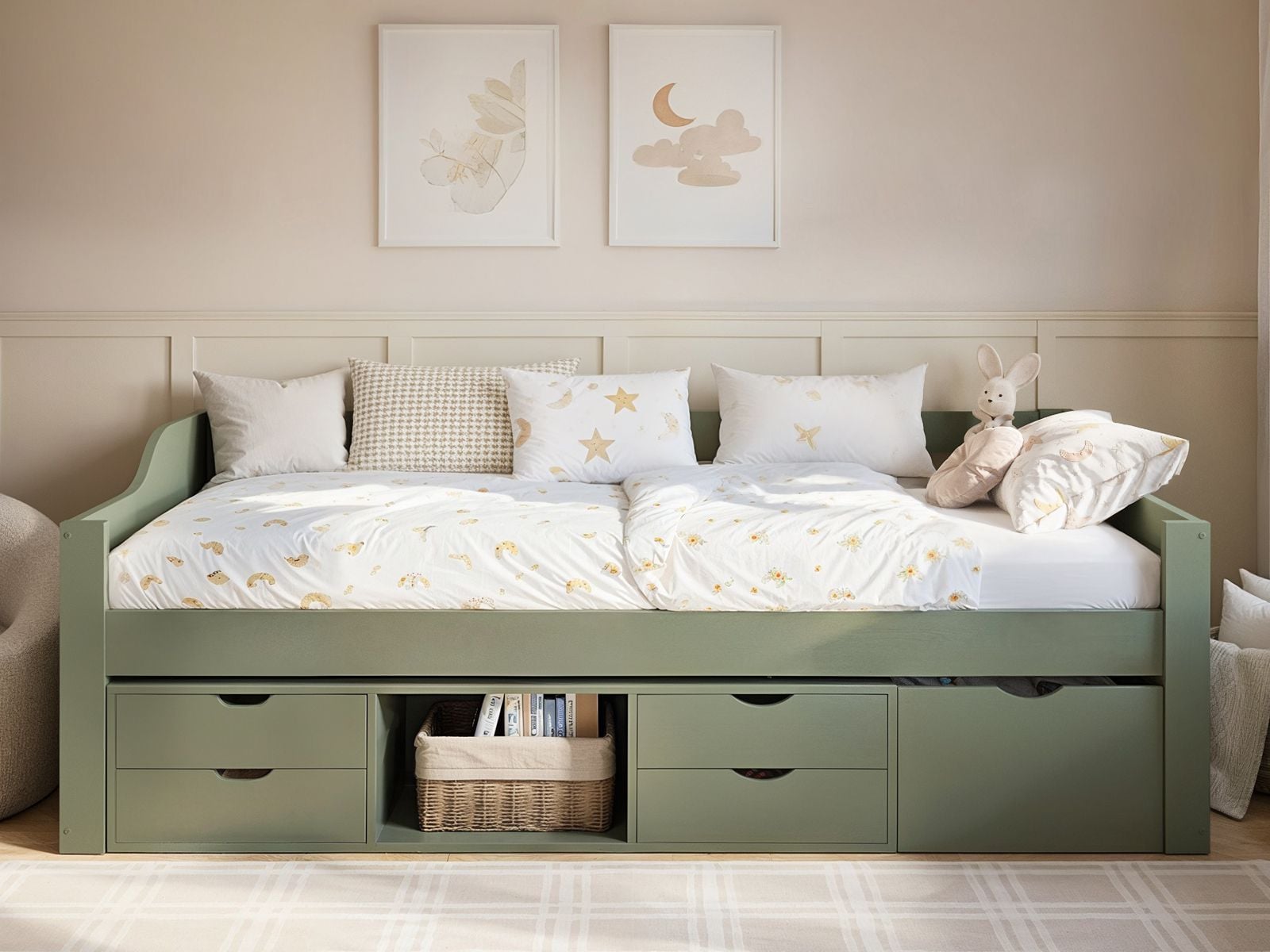 Flair Blair Low Sleeper Bed with Storage