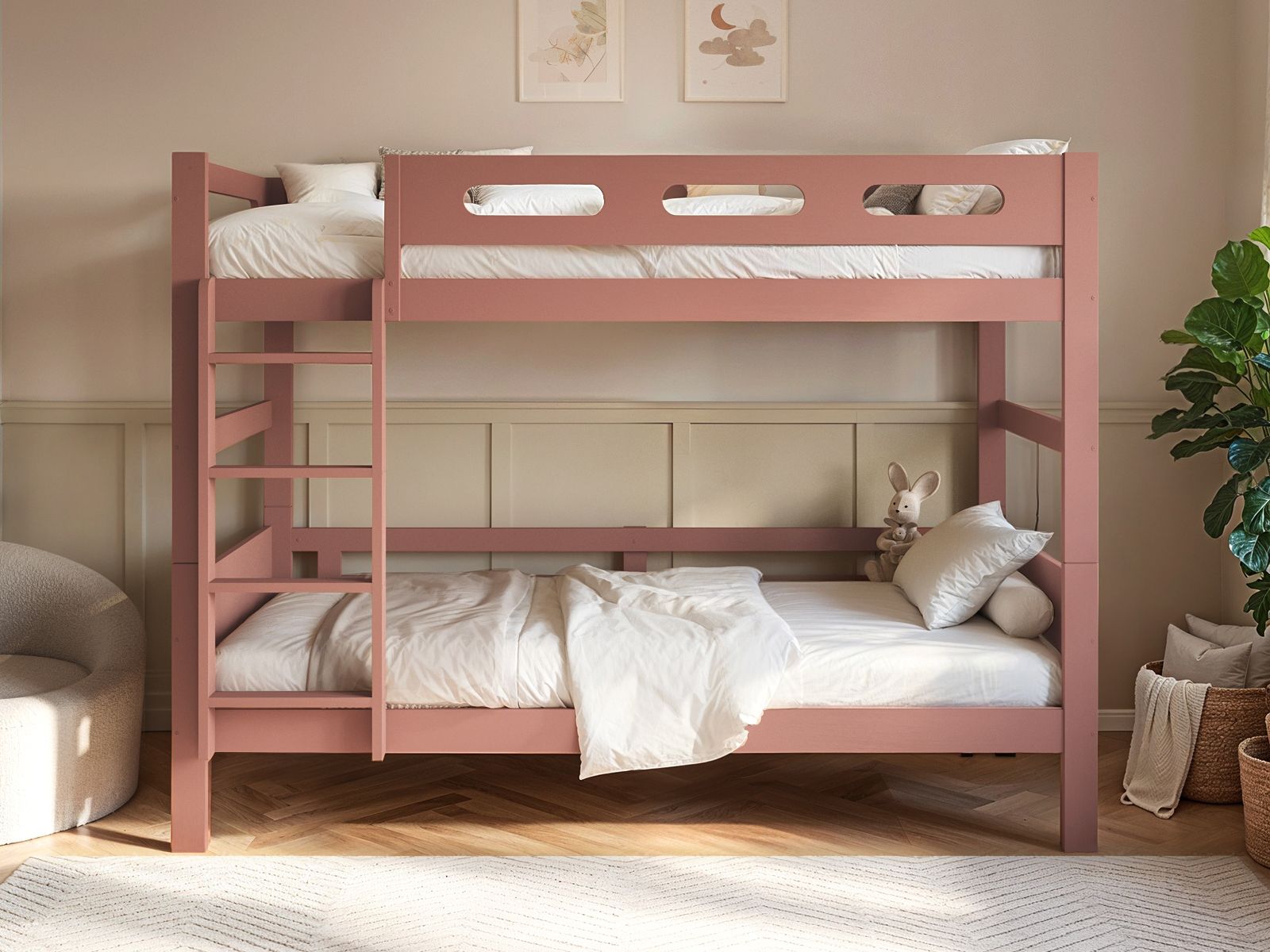 Flair Elijah Detachable Wooden Bunk Bed