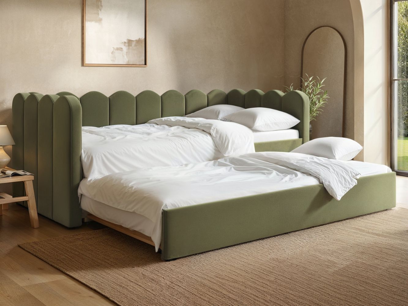 Flair Esme Cloud Day Bed with Trundle
