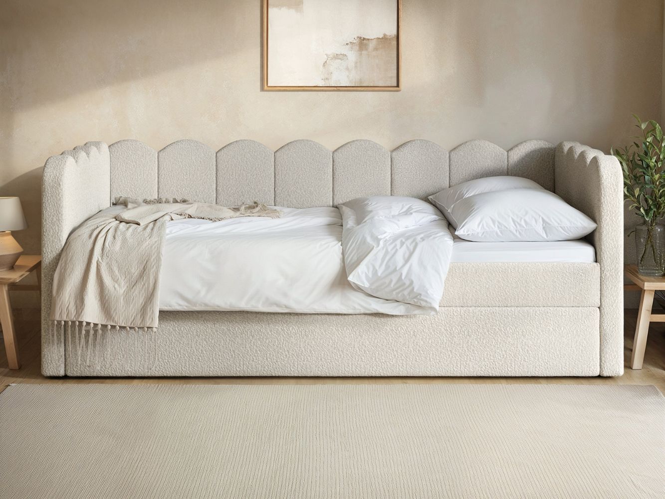Flair Esme Cloud Day Bed with Trundle