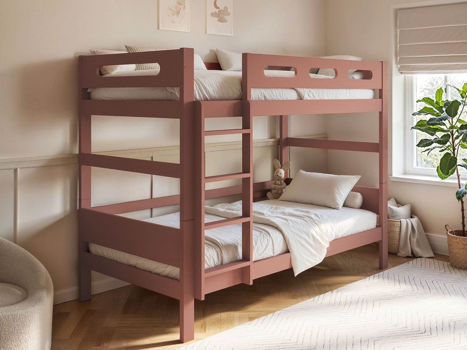 Flair Elijah Detachable Wooden Bunk Bed