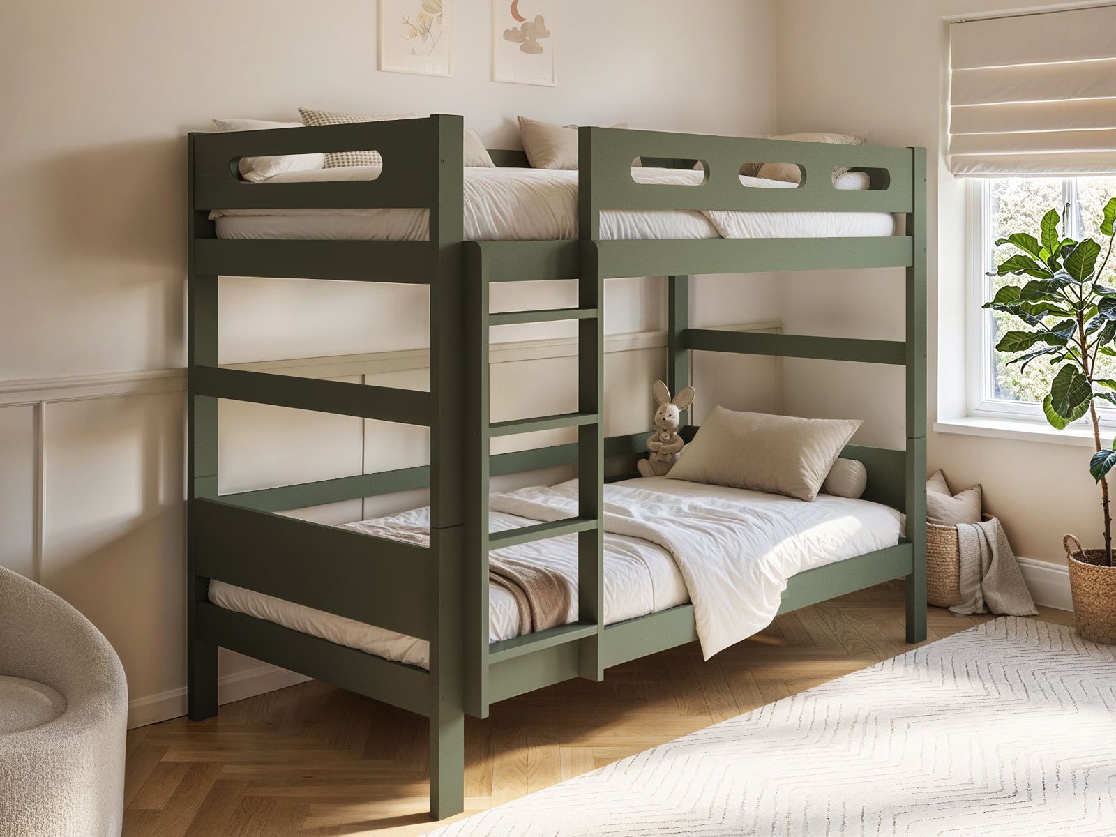 Flair Elijah Detachable Wooden Bunk Bed