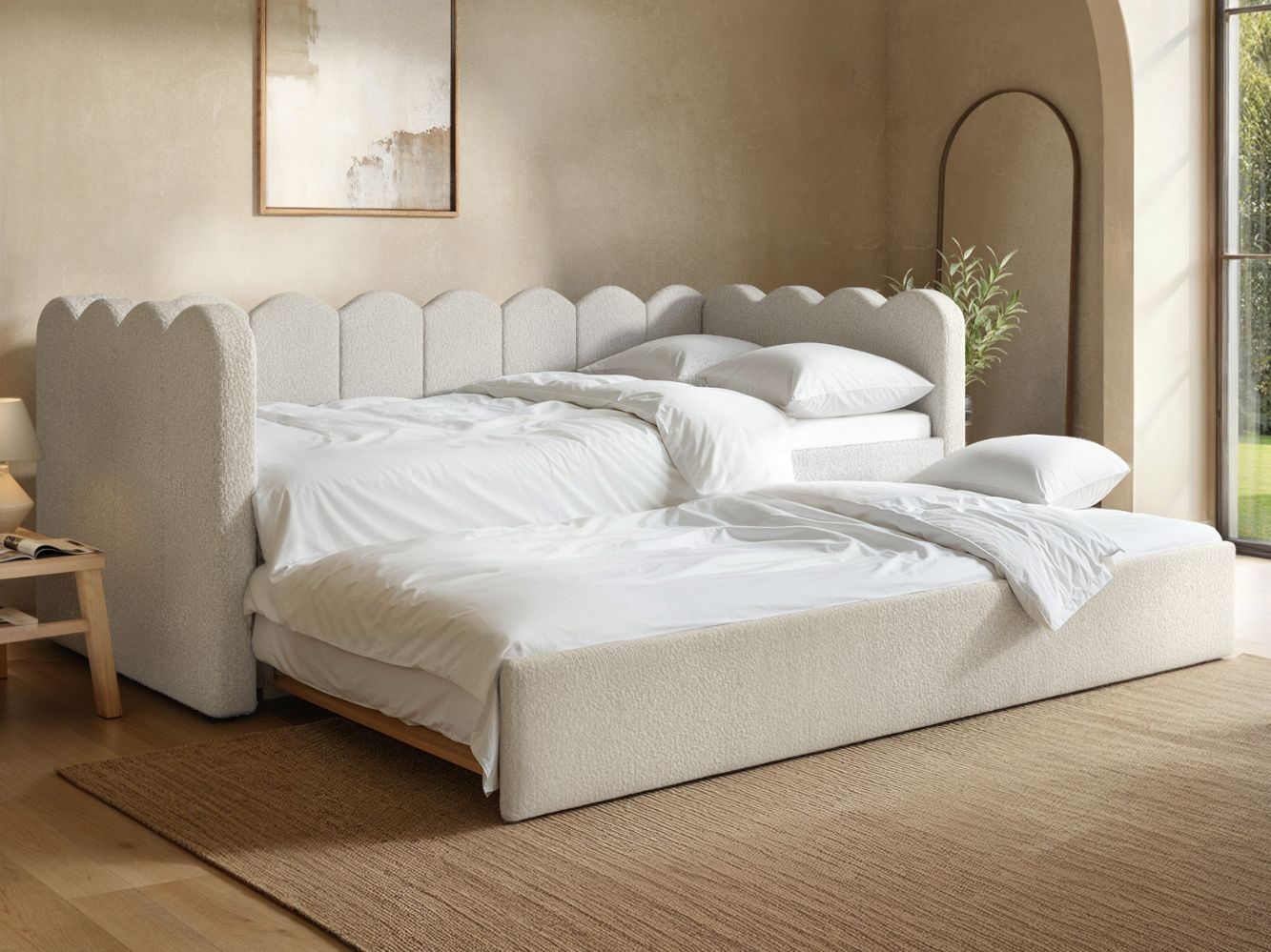 Flair Esme Cloud Day Bed with Trundle