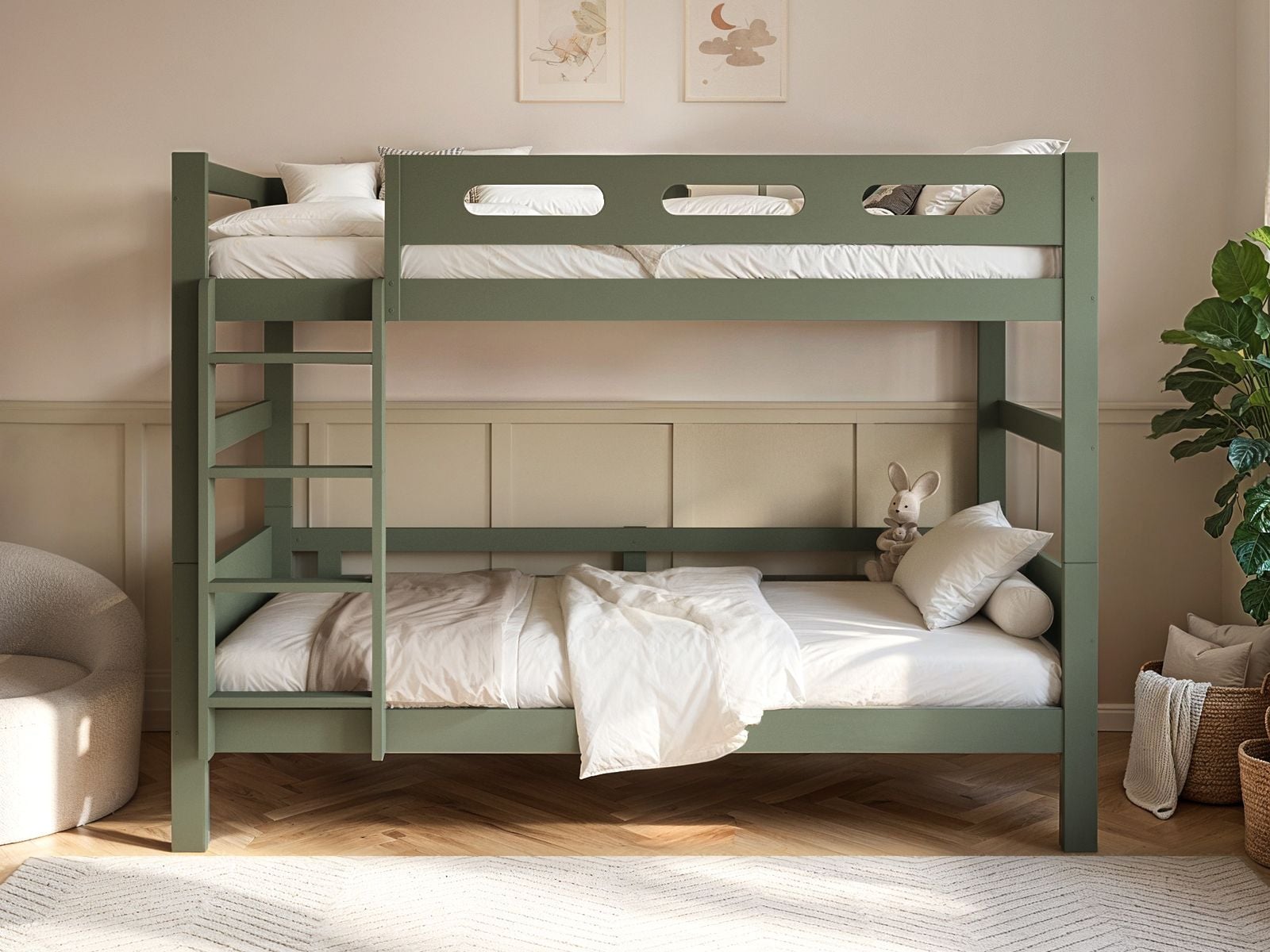 Flair Elijah Detachable Wooden Bunk Bed