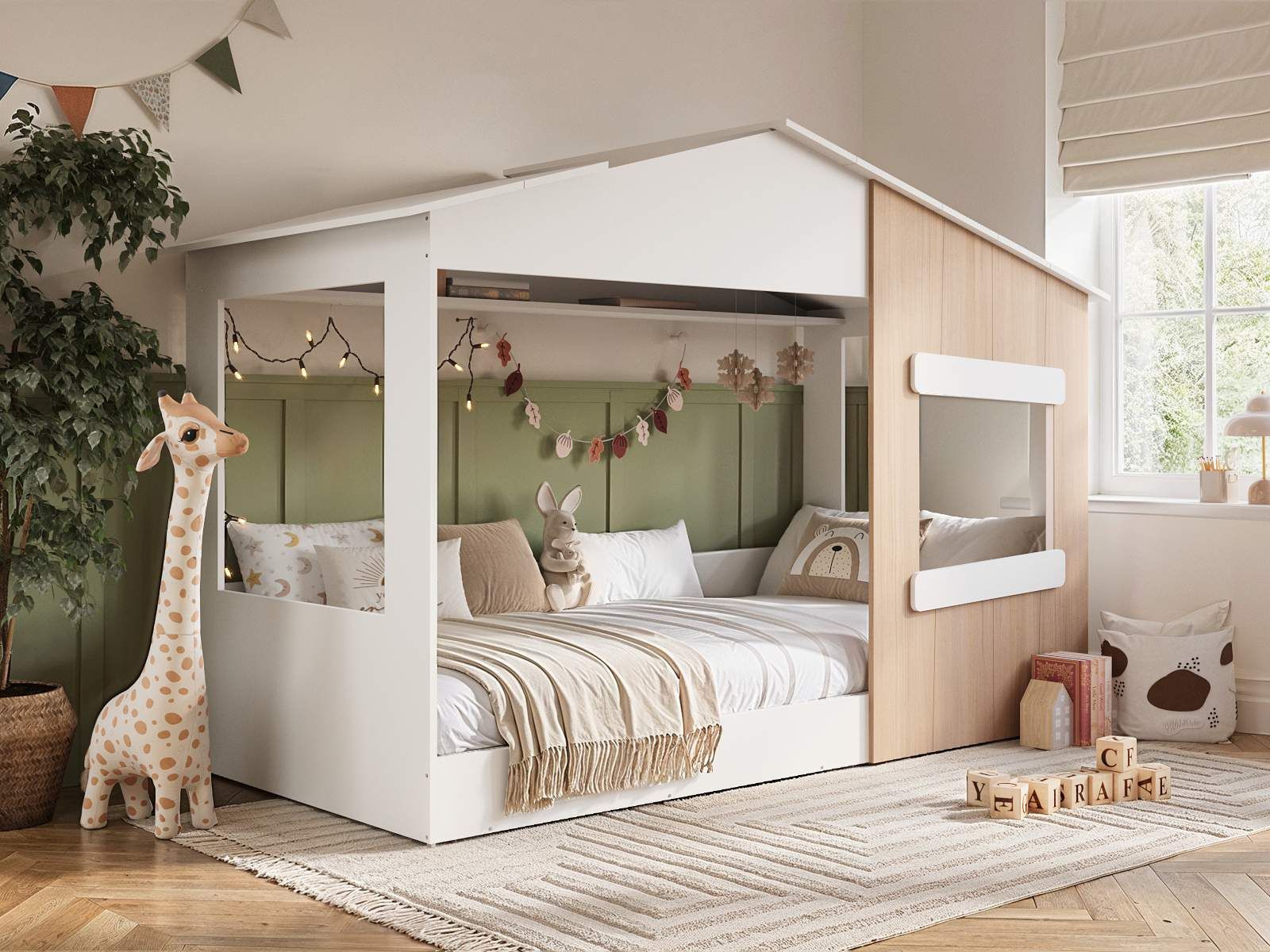 Flair Dreamland Montessori House Floor Bed
