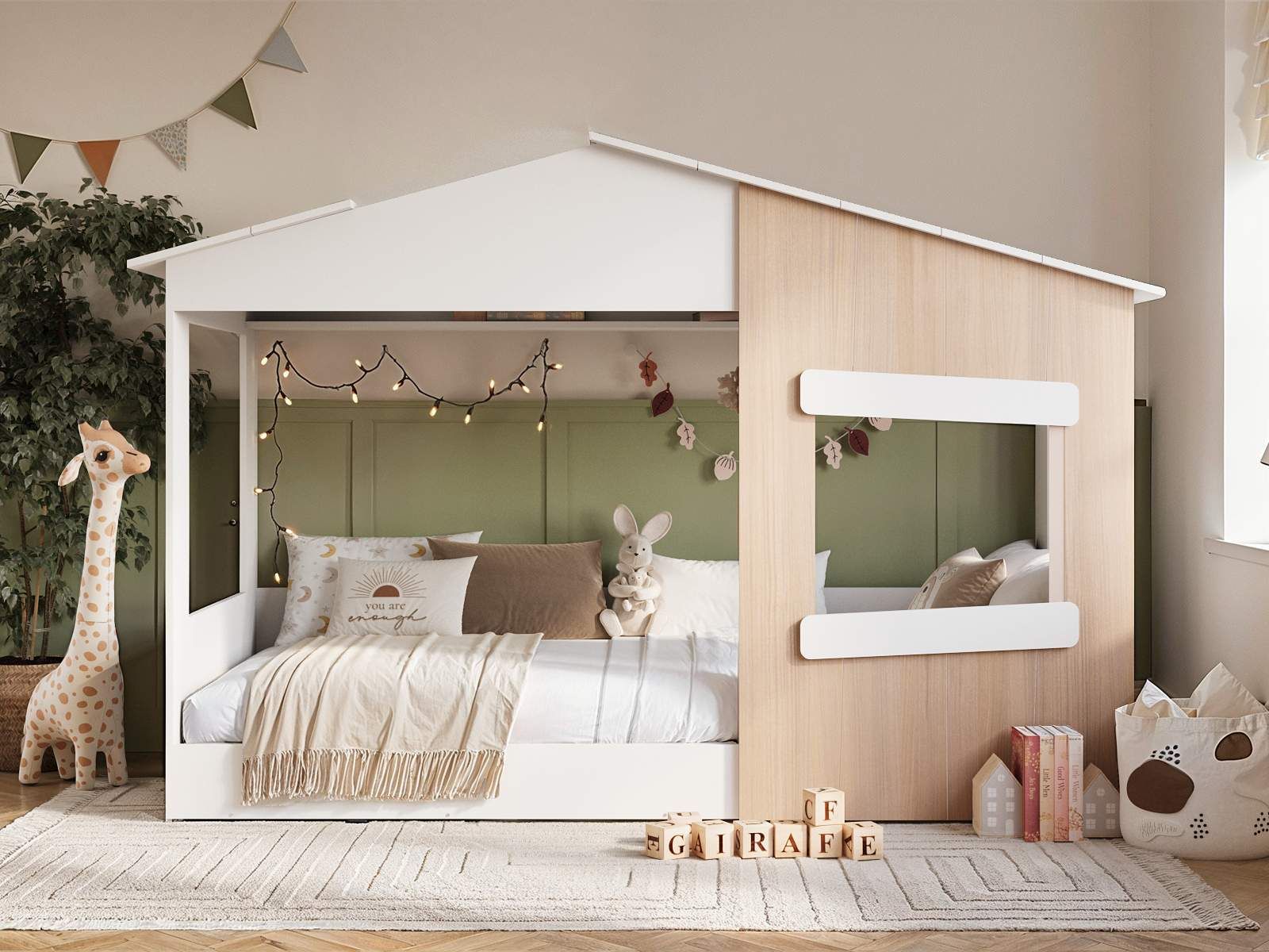 Flair Dreamland Montessori House Floor Bed