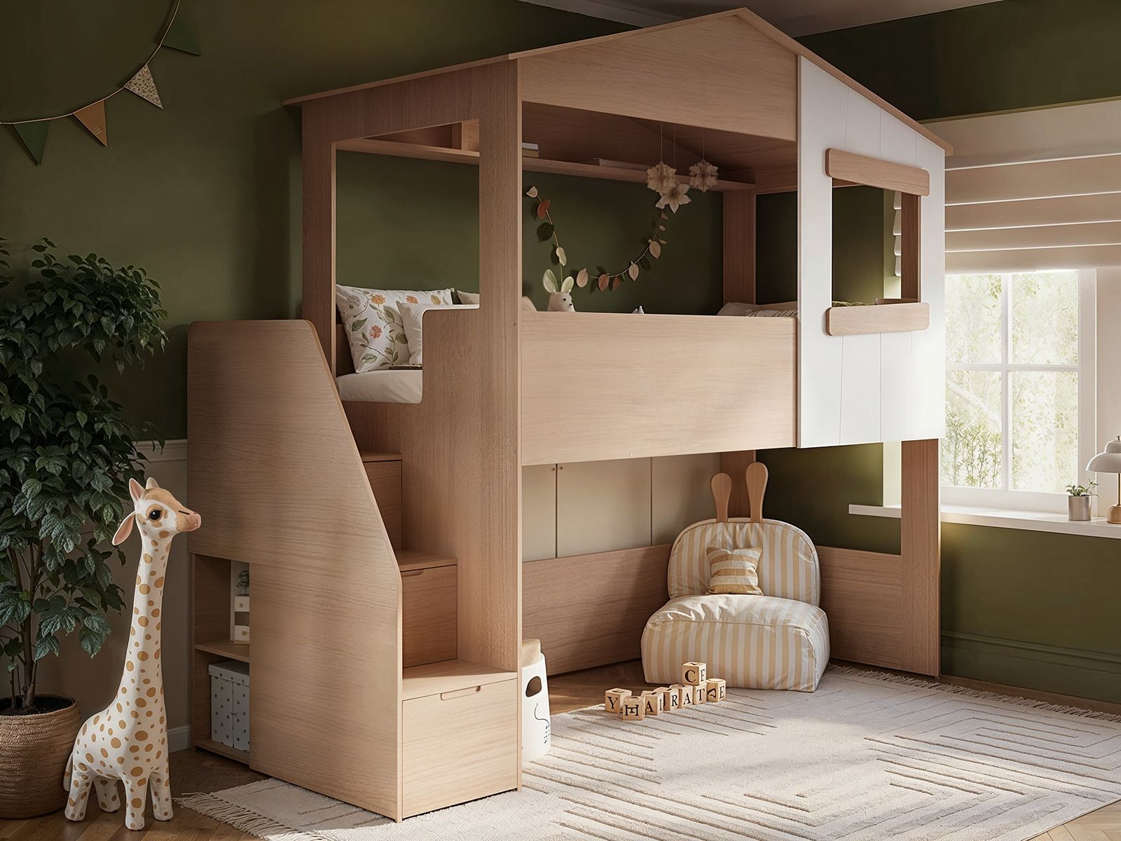 Flair Dreamland House Staircase Mid Sleeper