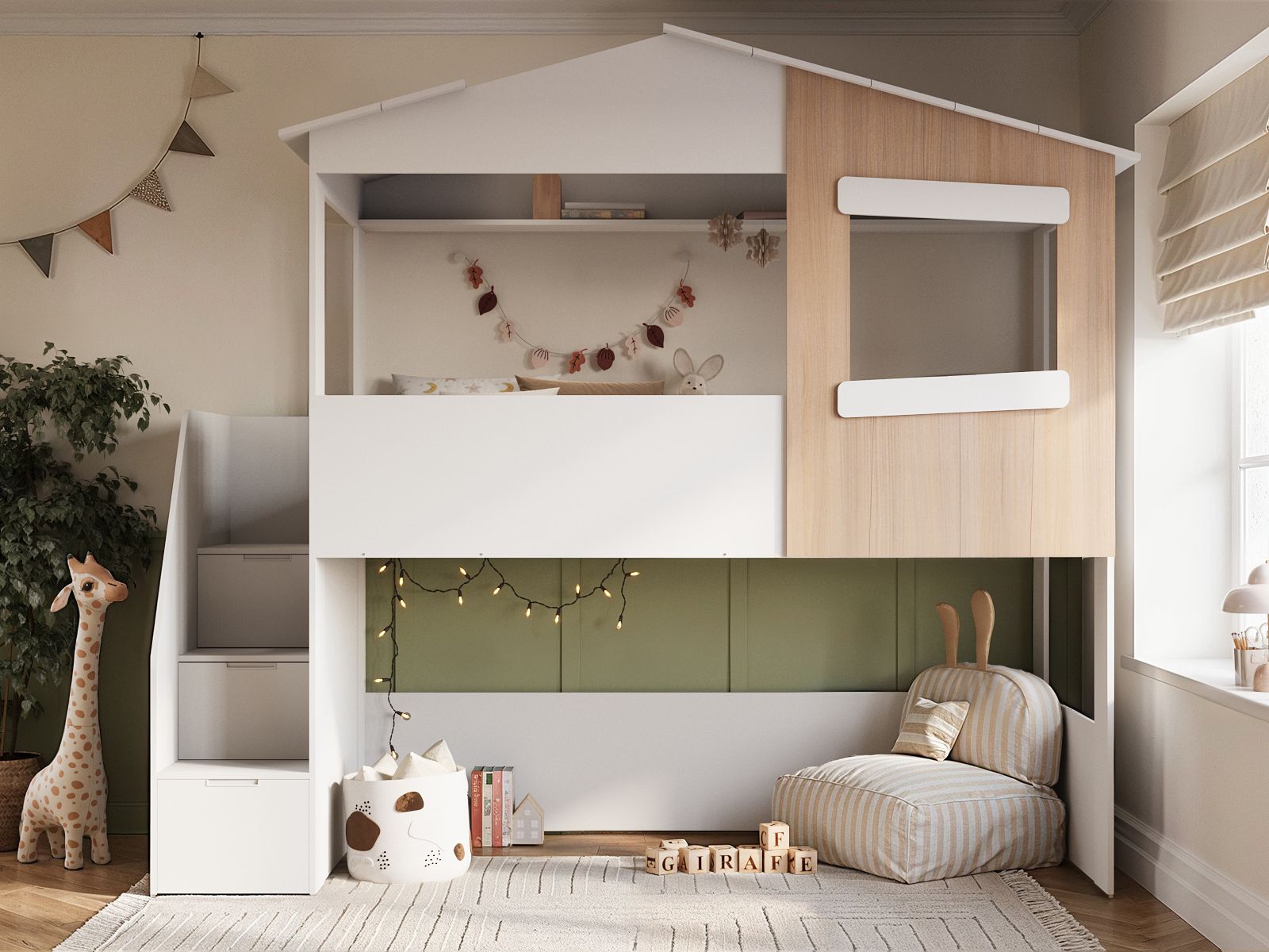 Flair Dreamland House Staircase Mid Sleeper