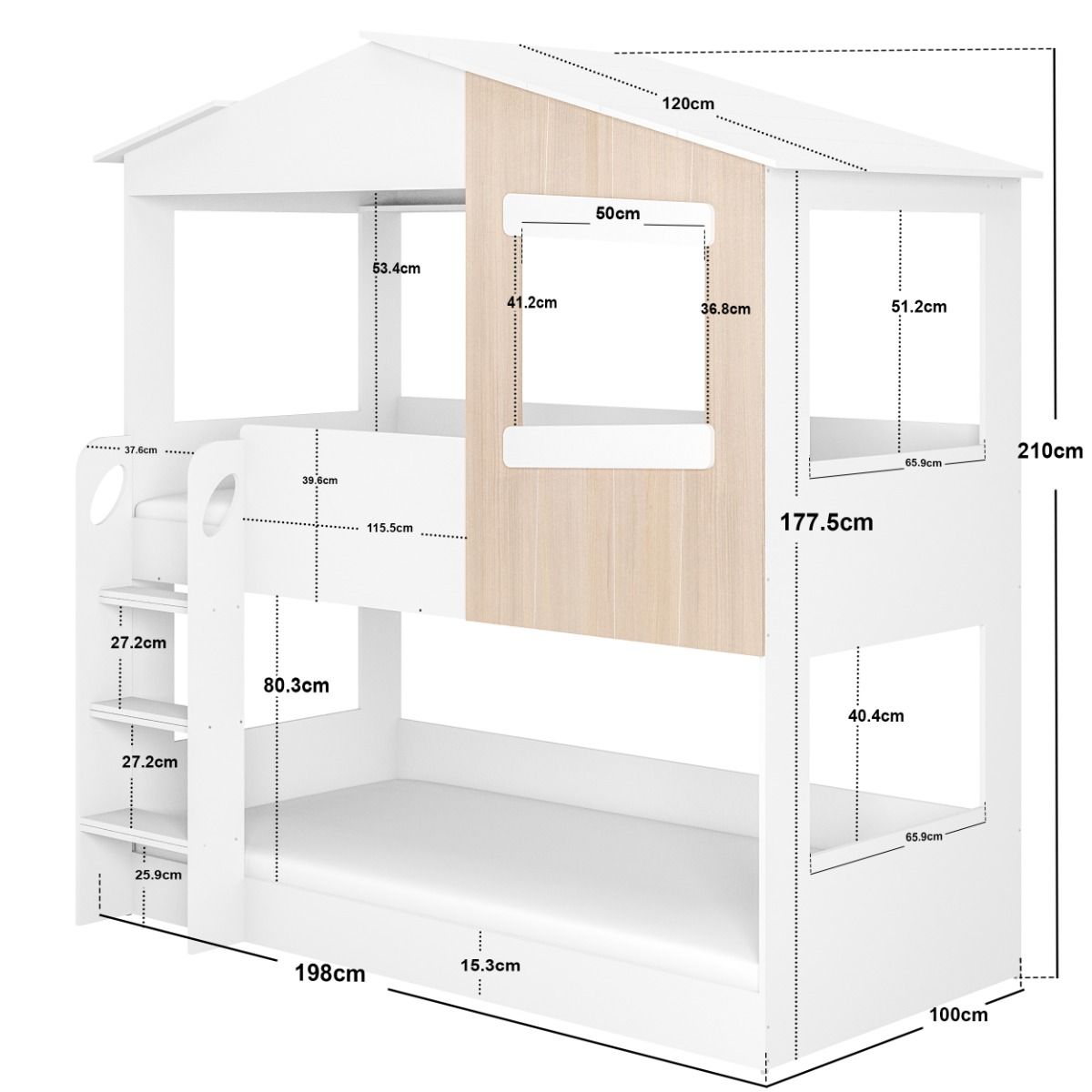 Flair Dreamland House Bunk Bed